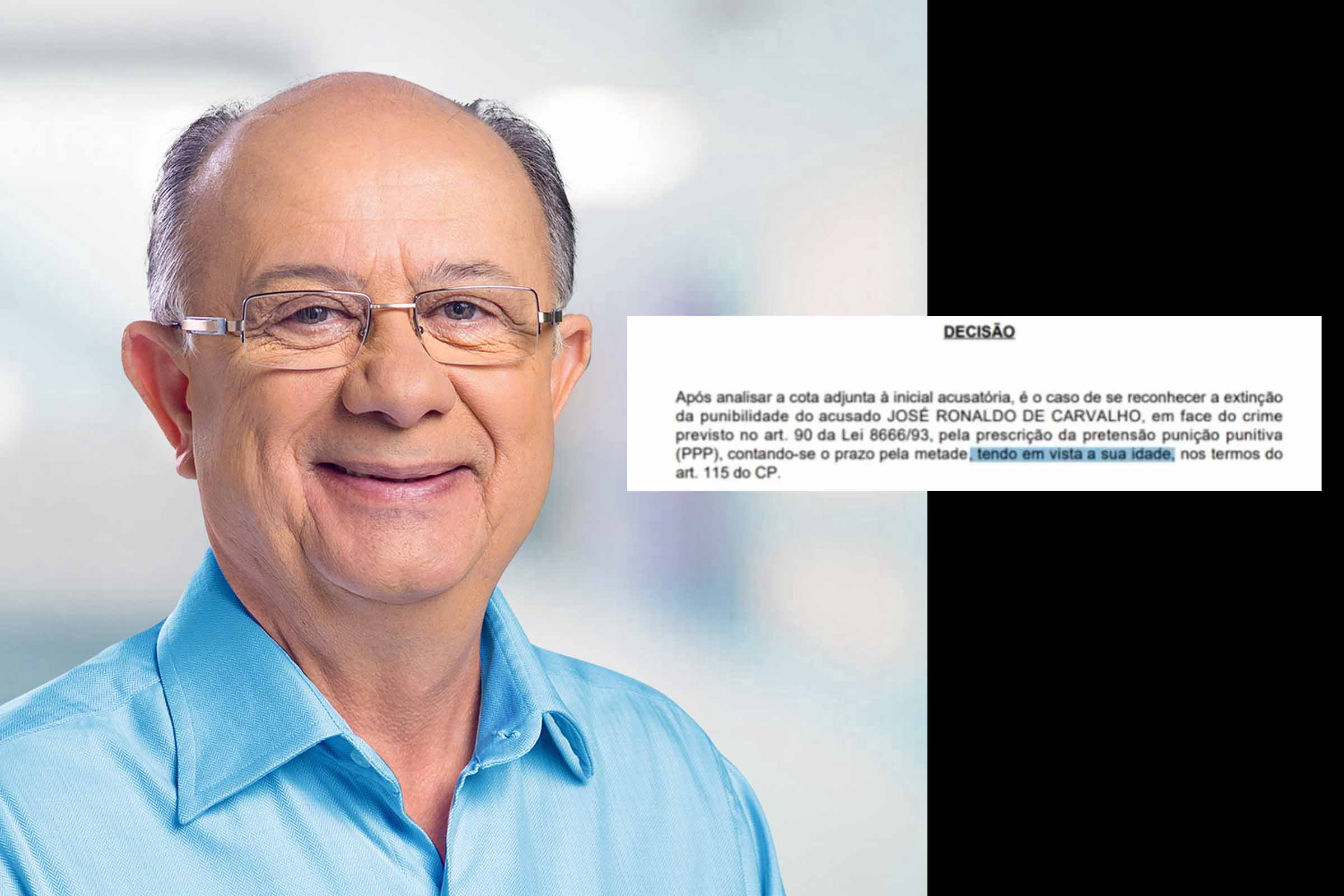 Juiz Federal reconhece prazo prescricional em ação movida pelo MPF contra José Ronaldo no âmbito do Caso Pityocampa; Político é candidato a prefeito de Feira de Santana