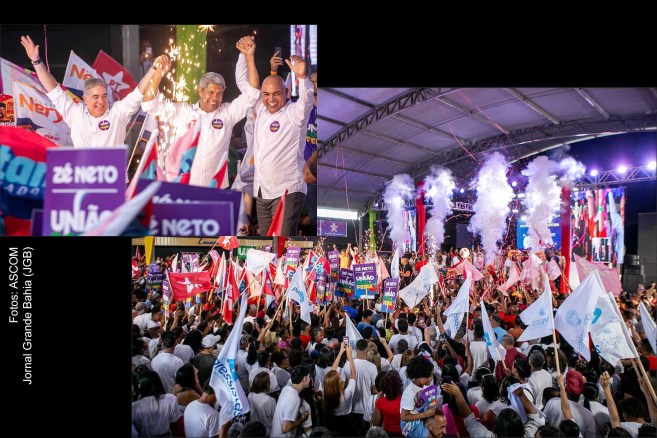 União por Feira de Santana oficializa Zé Neto (PT) como candidato a prefeito nas Eleições 2024, em megaevento de convenção com o governador Jerônimo Rodrigues.