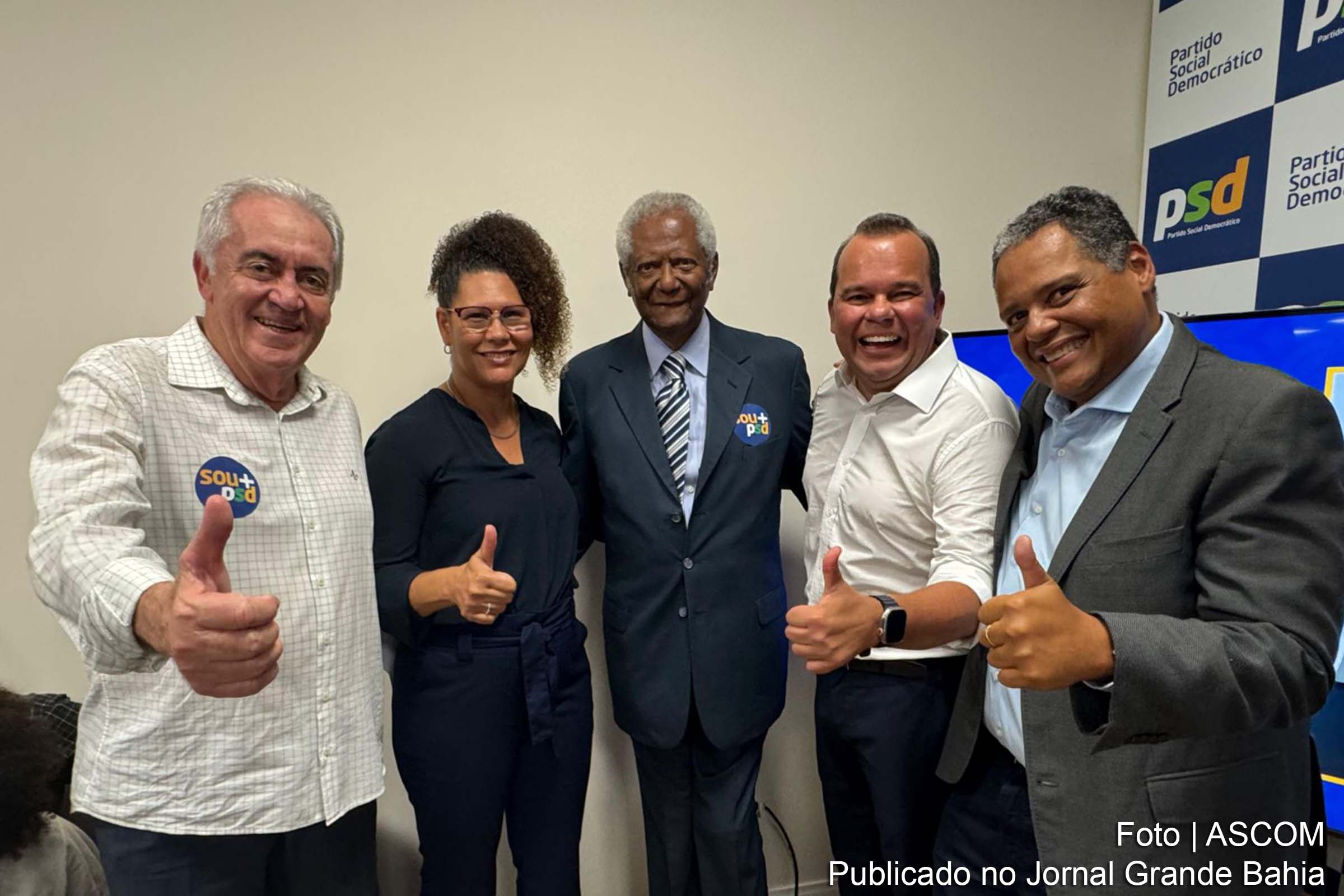 Senador Otto Alencar destaca a confiança em Geraldo Júnior durante a convenção do PSD, que definiu os candidatos do partido para as eleições de outubro em Salvador.