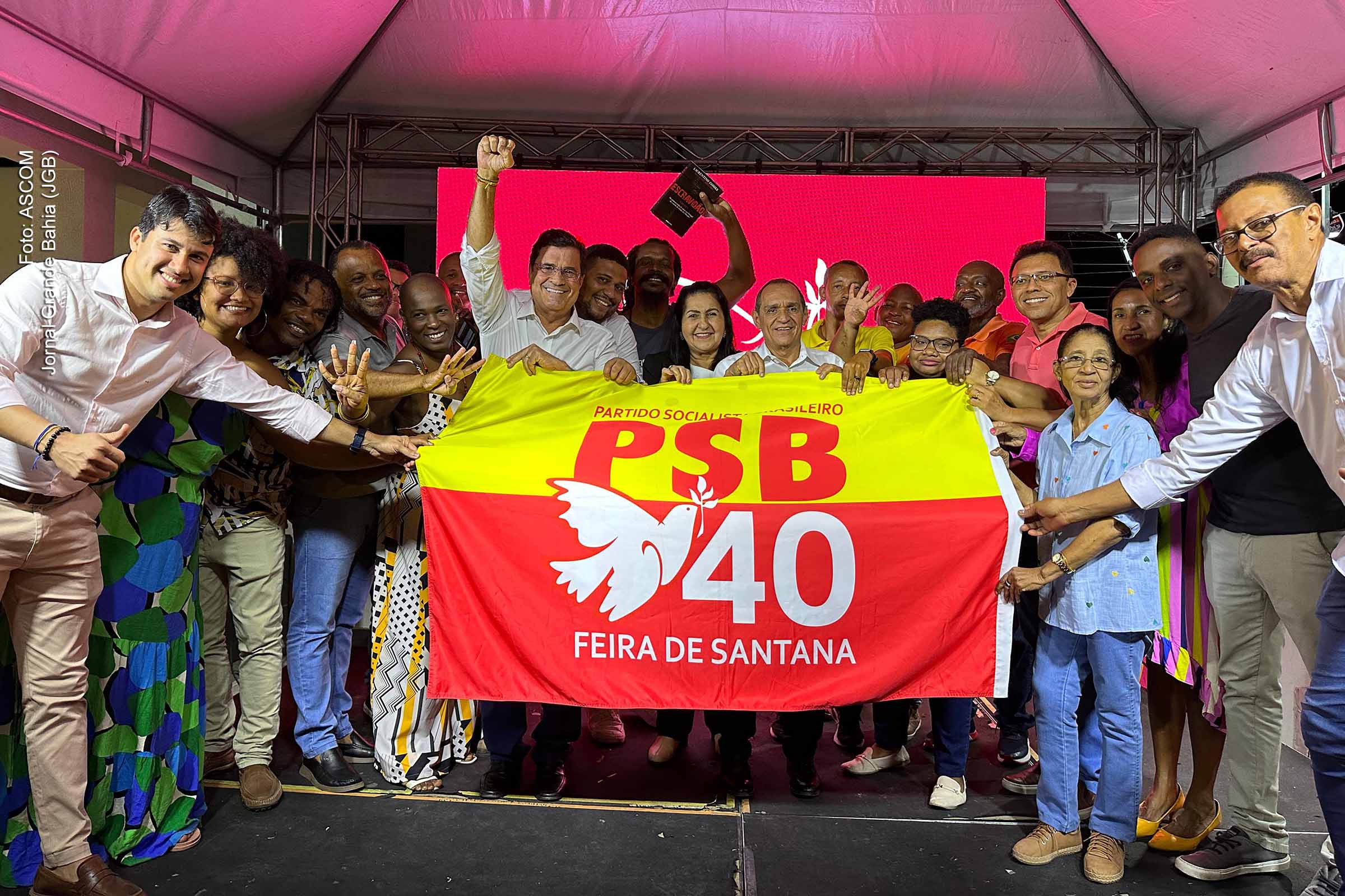 PSB de Feira de Santana lança candidaturas para vereador nas Eleições 2024; Secretário estadual Angelo Almeida lidera legenda