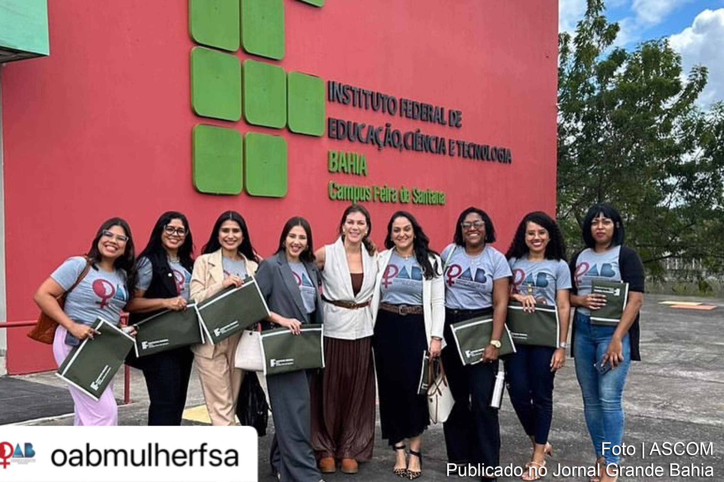 Projeto OAB nas Escolas promove palestra sobre Lei Maria da Penha no IFBA de Feira de Santana
