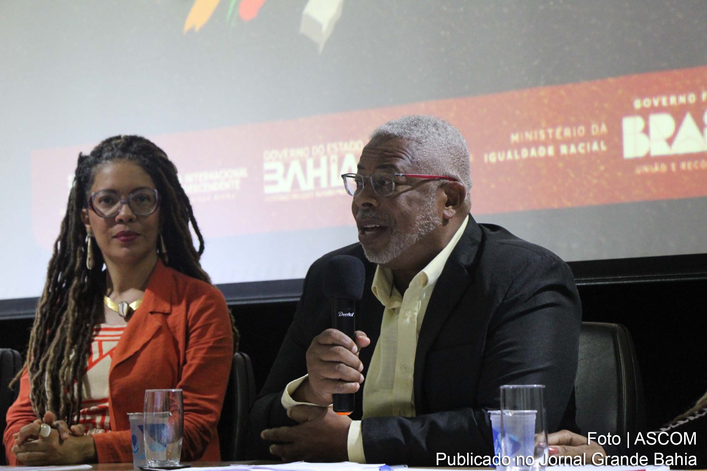 Secretário interino Raimundo Nascimento enfatiza a importância de políticas públicas voltadas para a comunidade negra durante o Seminário da Diáspora Africana nas Américas.