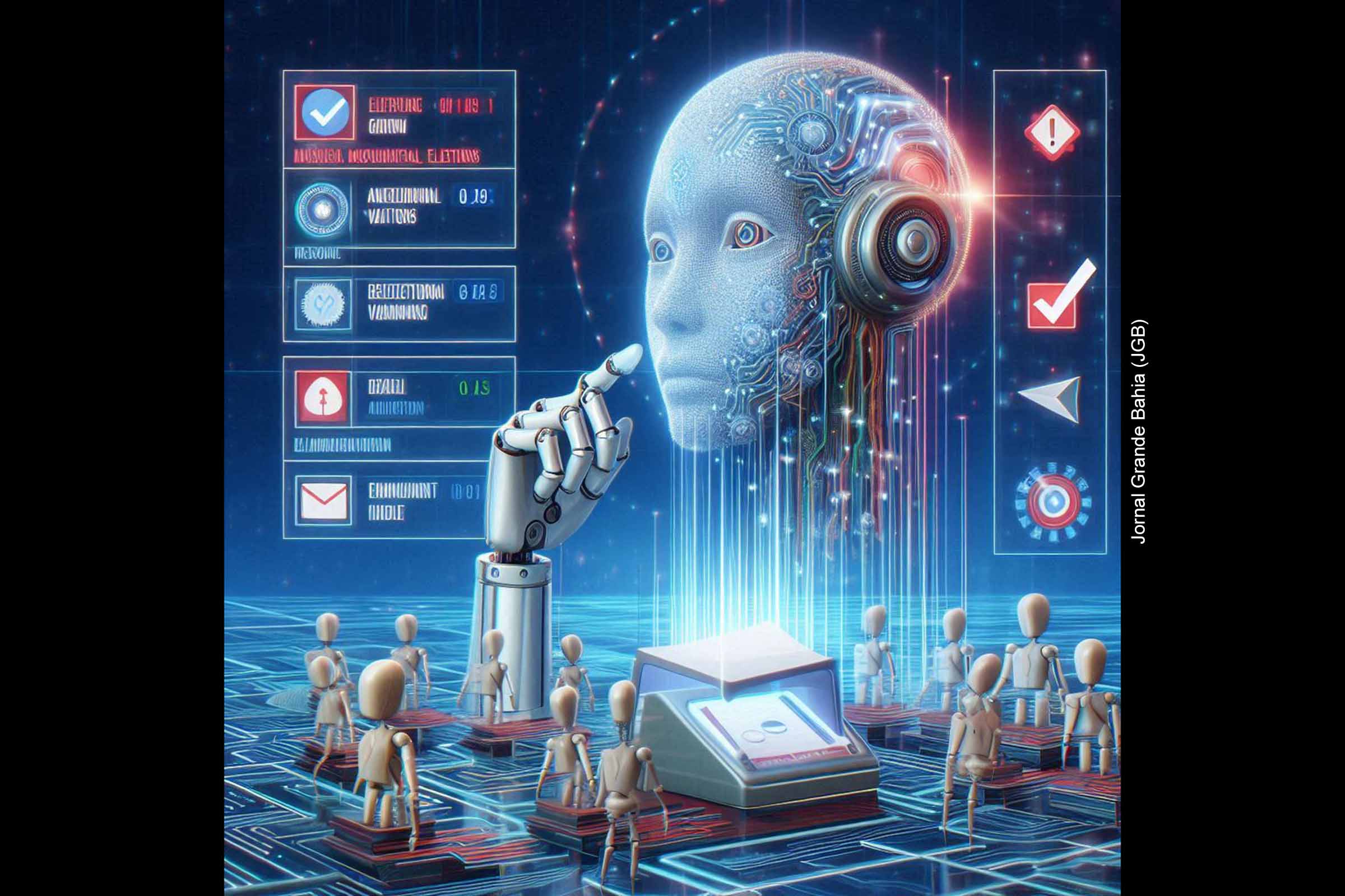 A Justiça Eleitoral brasileira já enfrenta casos de deepfakes e uso de inteligência artificial para difamação eleitoral, destacando desafios emergentes nas eleições municipais de 2024.