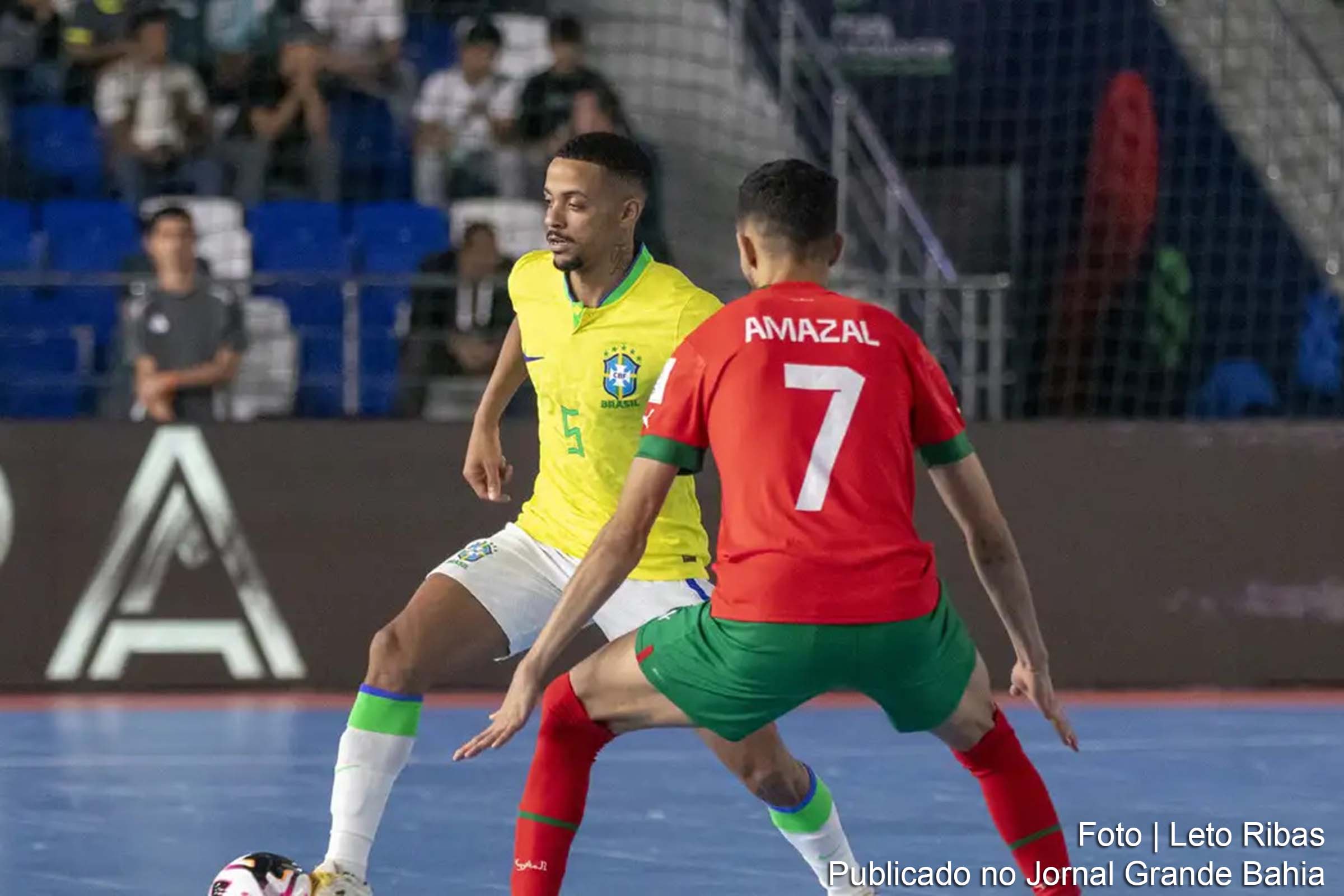 O Brasil agora enfrentará a Ucrânia em busca de uma vaga na final.