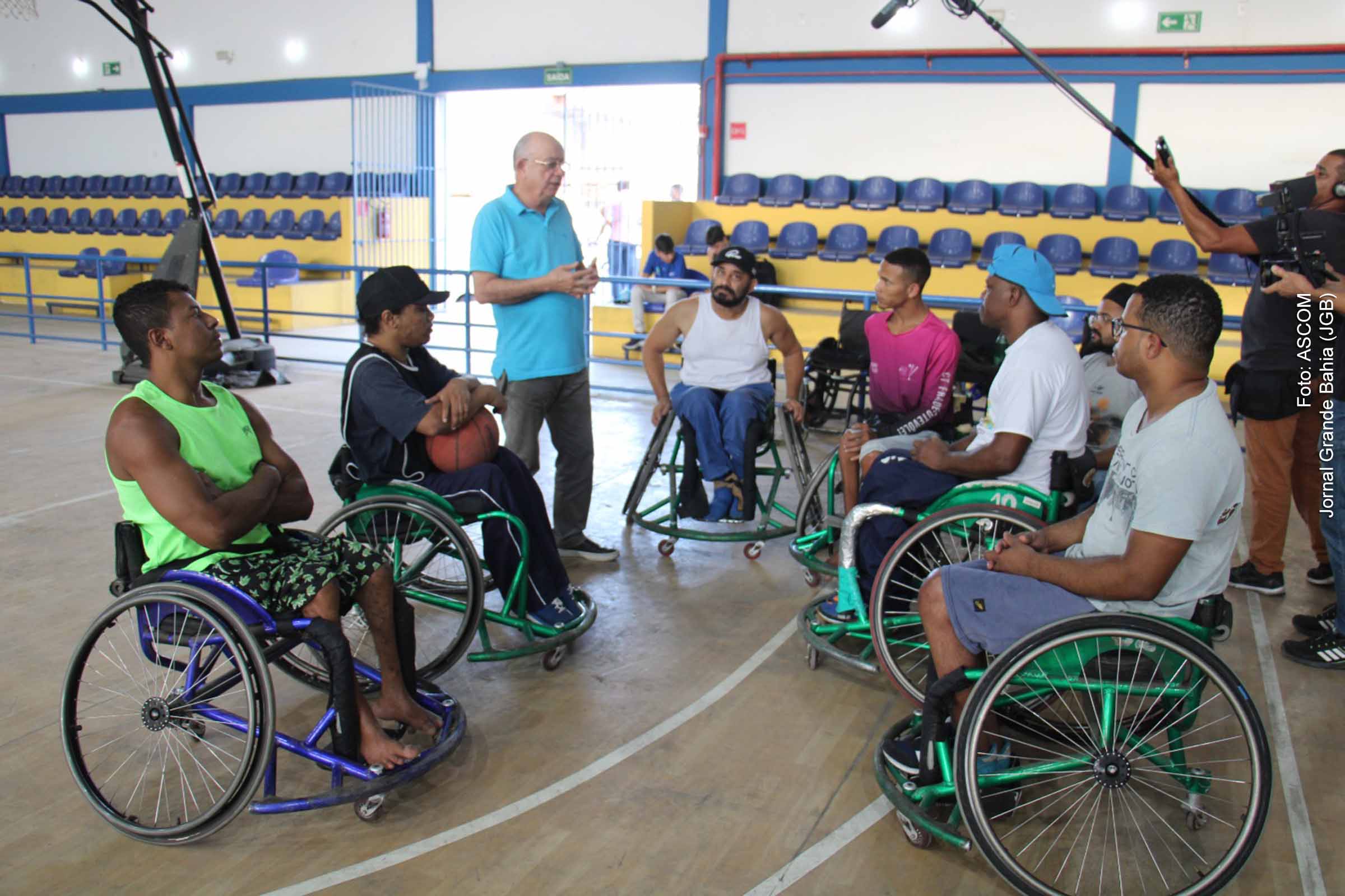 Candidato José Ronaldo promete incentivar a inclusão de pessoas com deficiências nos esportes em Feira de Santana