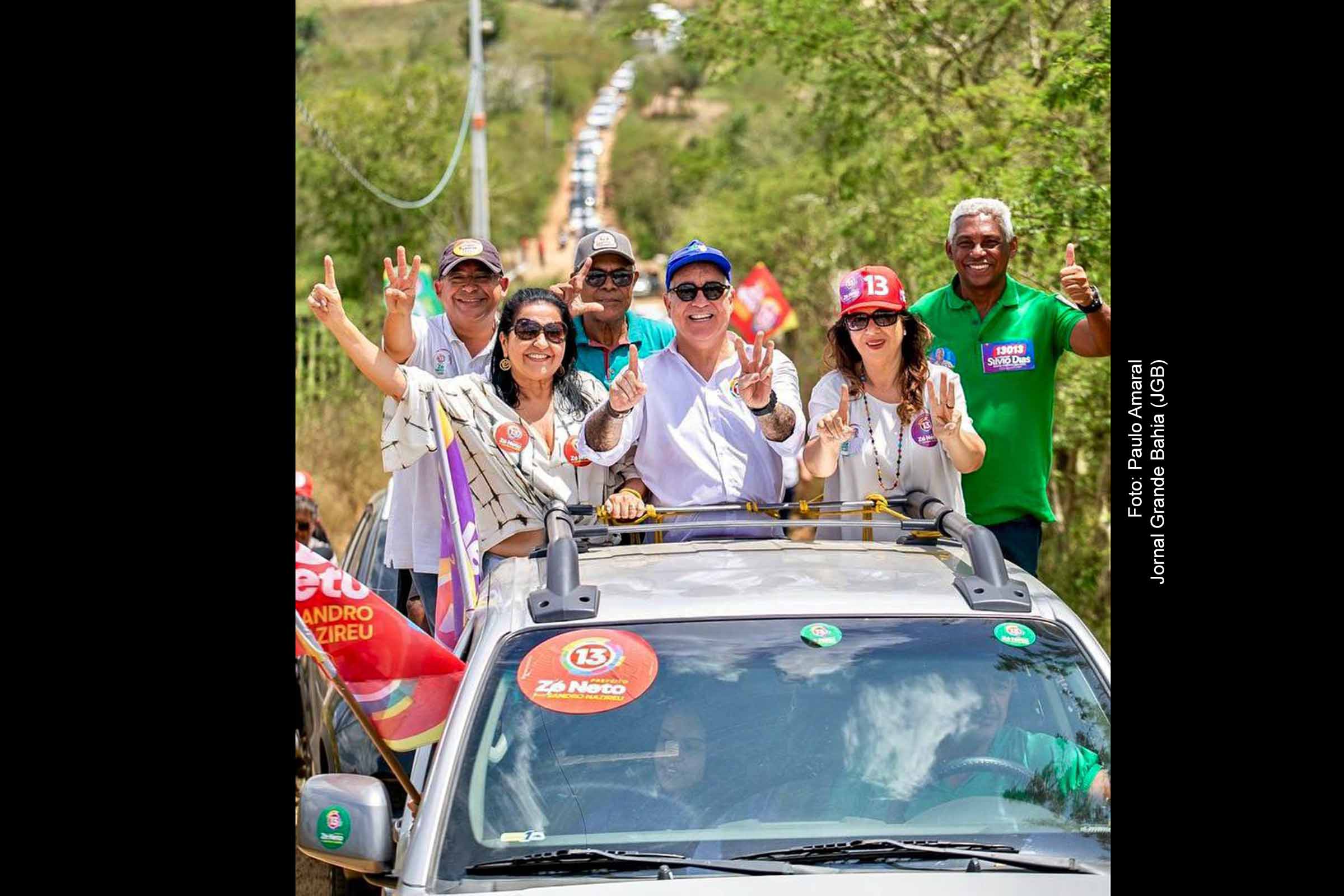 Zé Neto, candidato a prefeito de Feira de Santana, visita distritos e dialoga sobre a necessidade de reformular o sistema de transporte público.