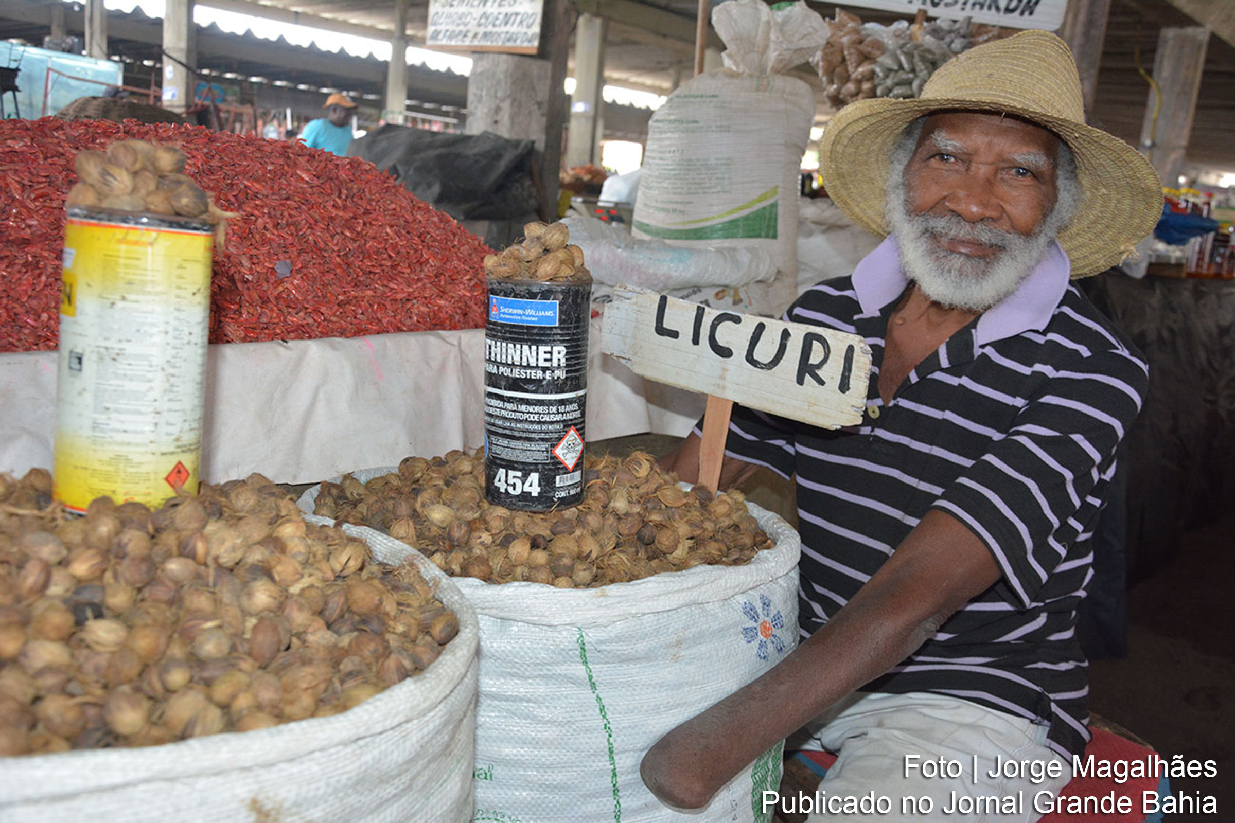 Cotó do Licuri, símbolo da feira livre em Feira de Santana