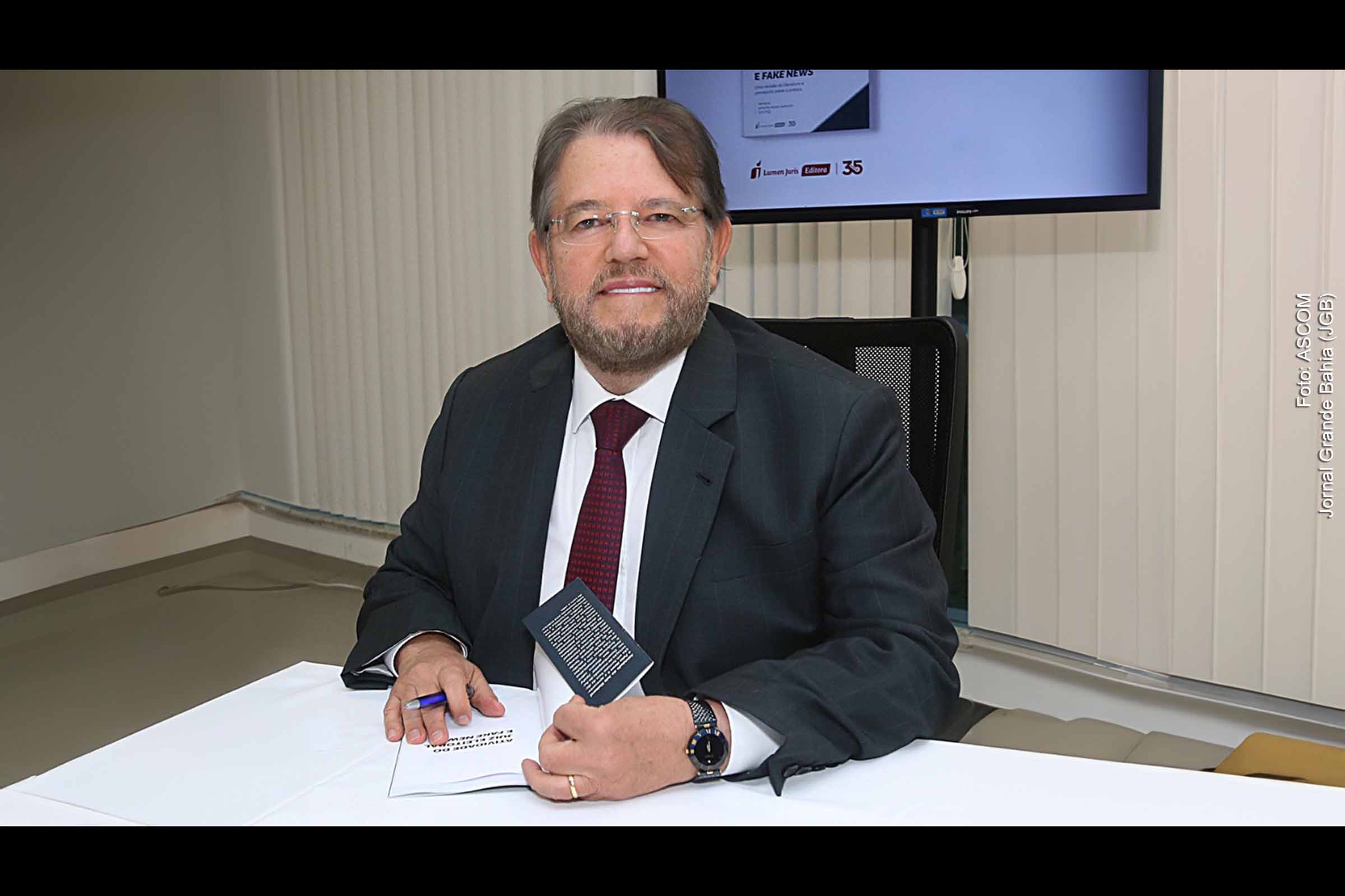 Desembargador Jatahy Júnior Lança livro sobre o papel do Juiz Eleitoral e o impacto das Fake News