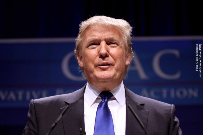 Donald Trump é ex-presidente e candidato nas Eleições 2024.