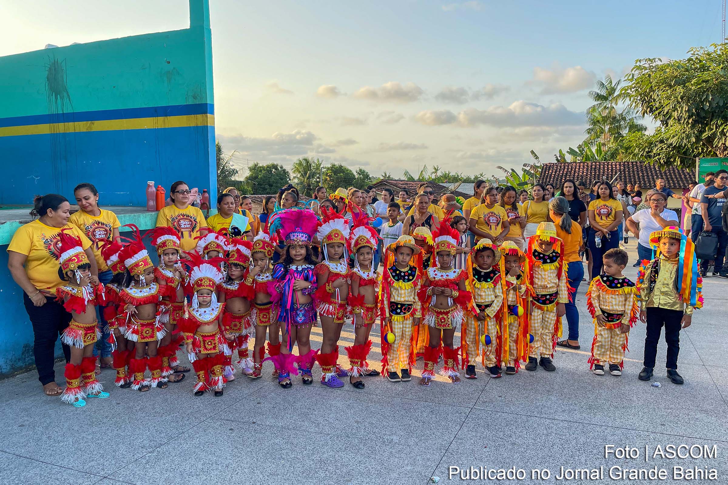 Evento promovido pela escola Corina Dos Anjos Ferreira, em Luís Domingues, em agradecimento pelo apoio da campanha.