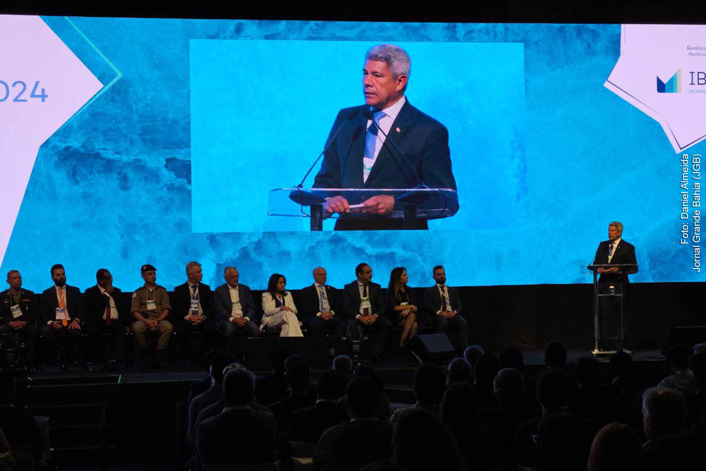 Governador Jerônimo Rodrigues destaca potencial de investimento na mineração da Bahia em evento nacional