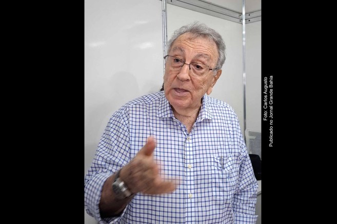 João Martins da Silva Junior, presidente da Confederação Nacional da Agricultura (CNA), destacou a importância da retomada da Expofeira e discutiu o papel da entidade durante o evento, além das perspectivas para o agronegócio na Bahia.