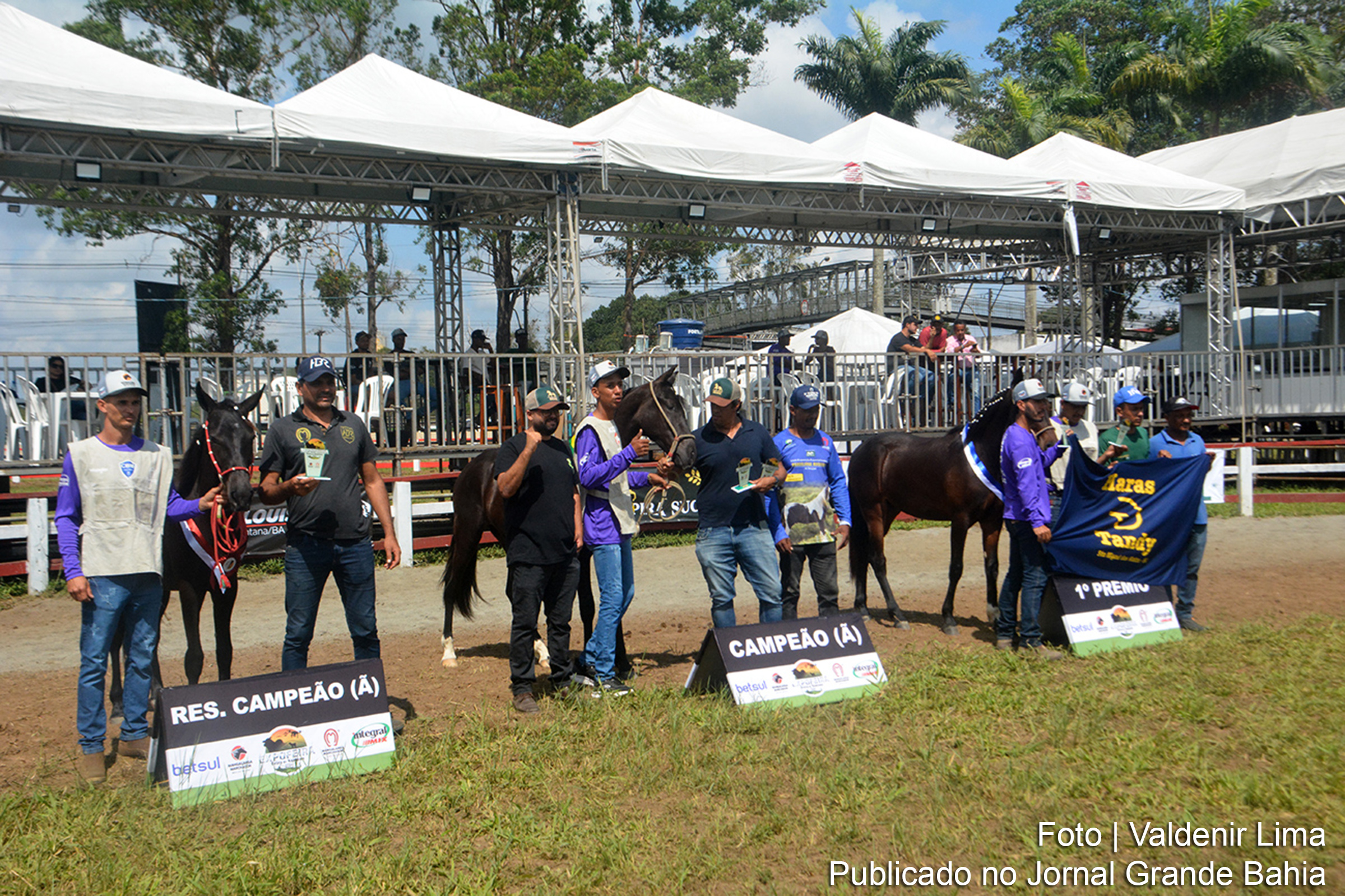 A Expofeira atrai participantes de diversos estados brasileiros e oferece prêmios para os melhores exemplares.