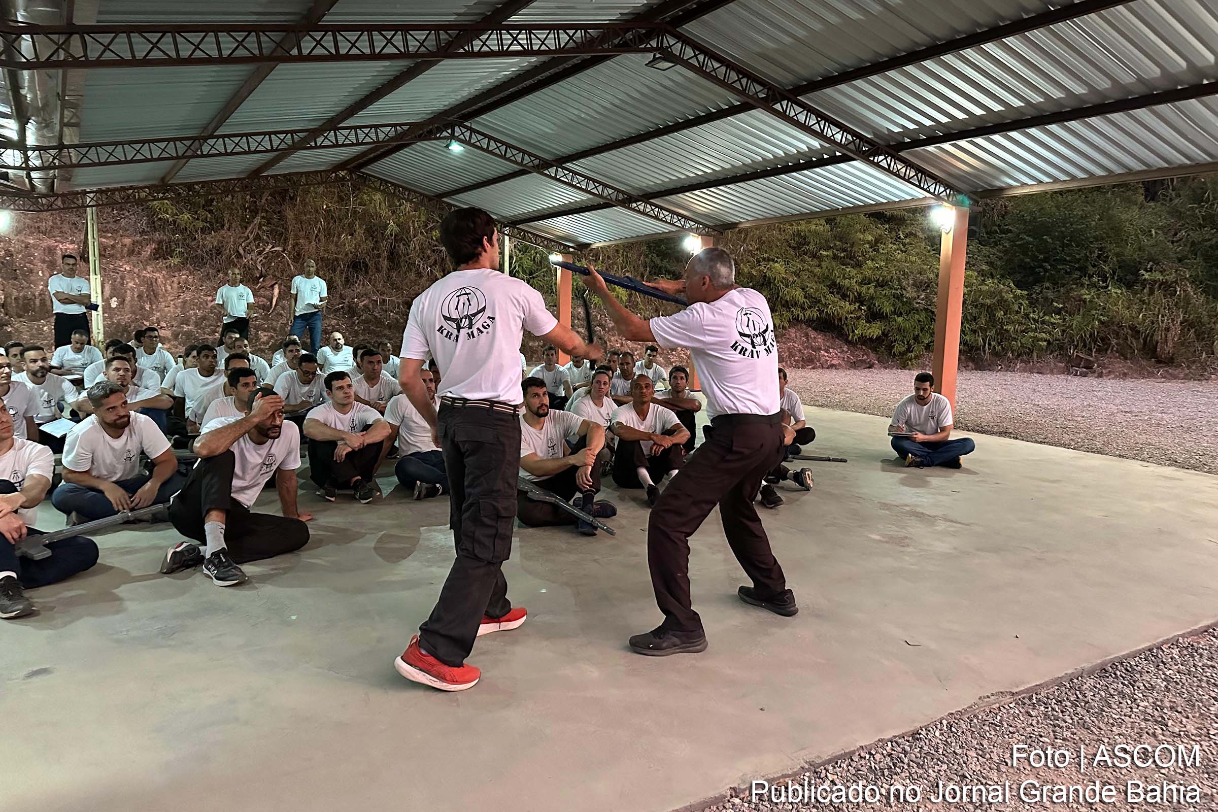 Instrutores da Bahia participam de curso de especialização em Krav Maga com foco no público militar