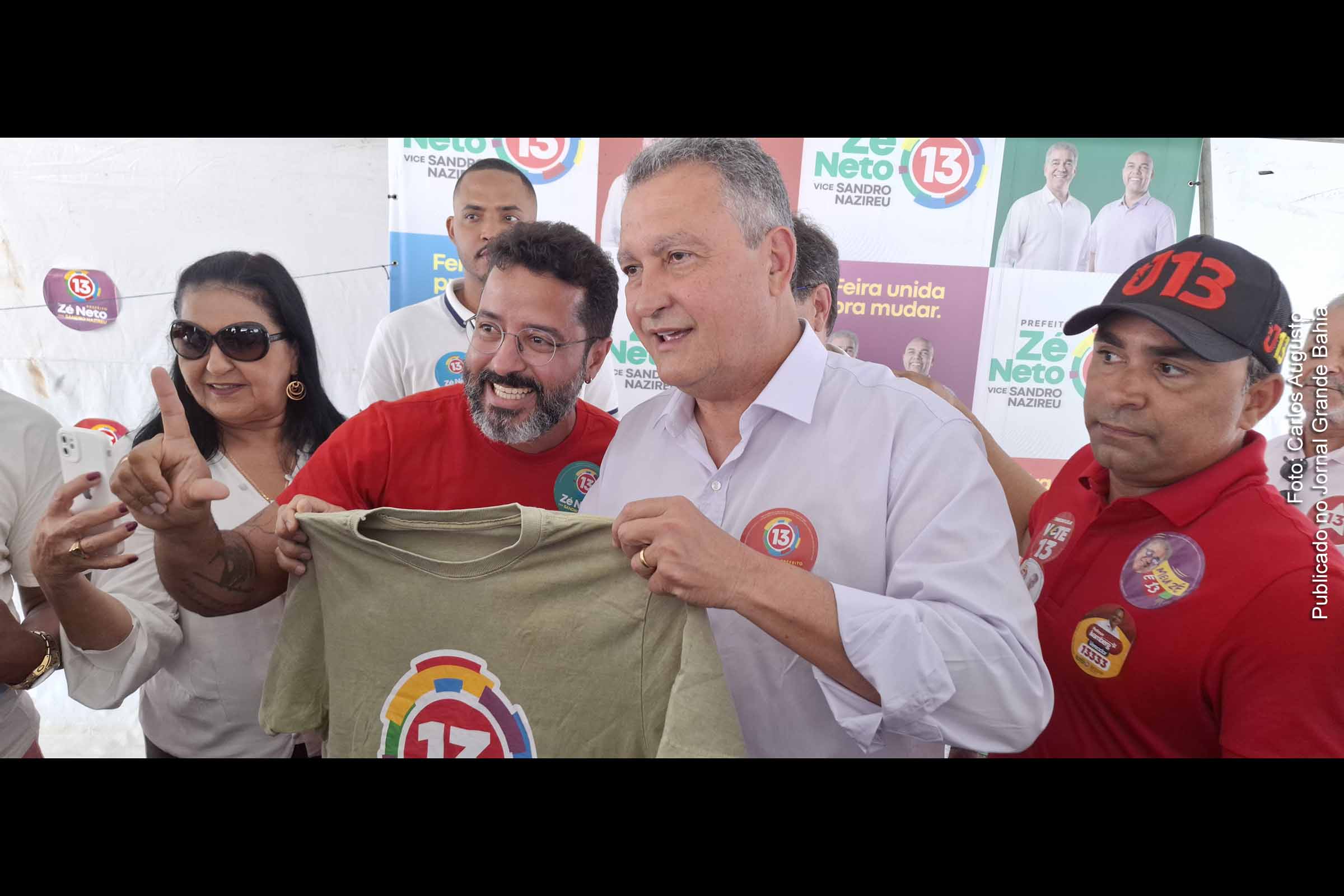 Rui Costa defende eleição de Zé Neto como opção para fortalecimento de alianças e desenvolvimento de obras em Feira de Santana; Ministro comenta sobre visita do presidente Lula