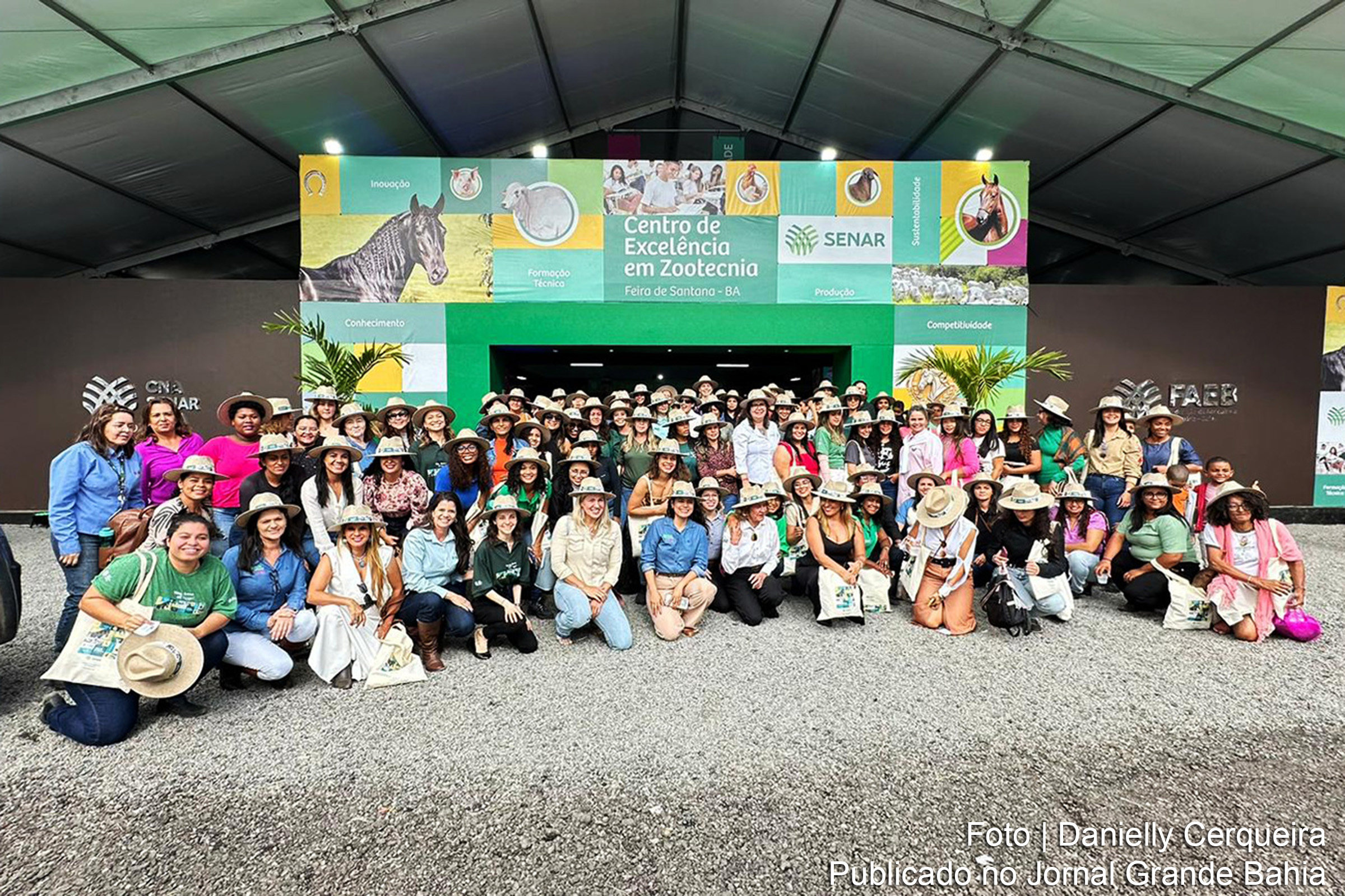 Lideranças femininas do setor agropecuário participam do Encontro de Mulheres no Agro na Expofeira 2024, em Feira de Santana.