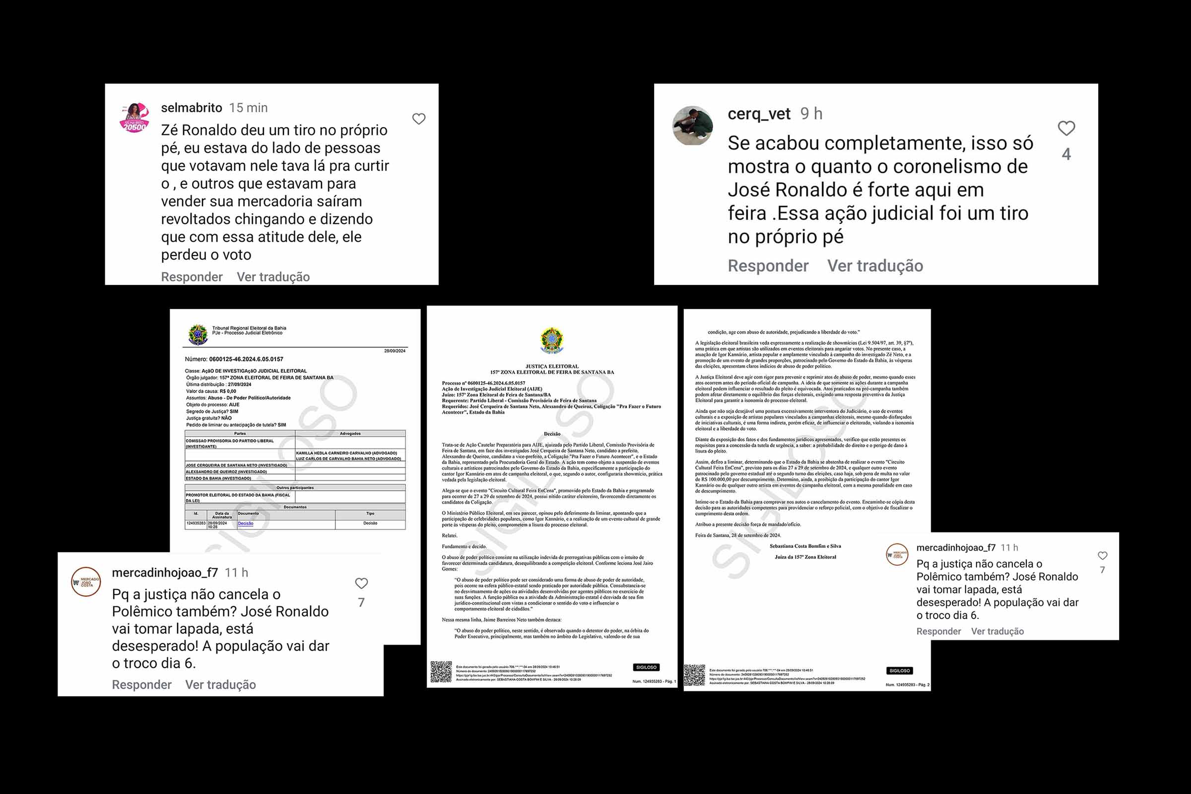 Revolta de ambulantes e população contra José Ronaldo após cancelamento de show de Igor Kannário, diz deputado Robinson Almeida