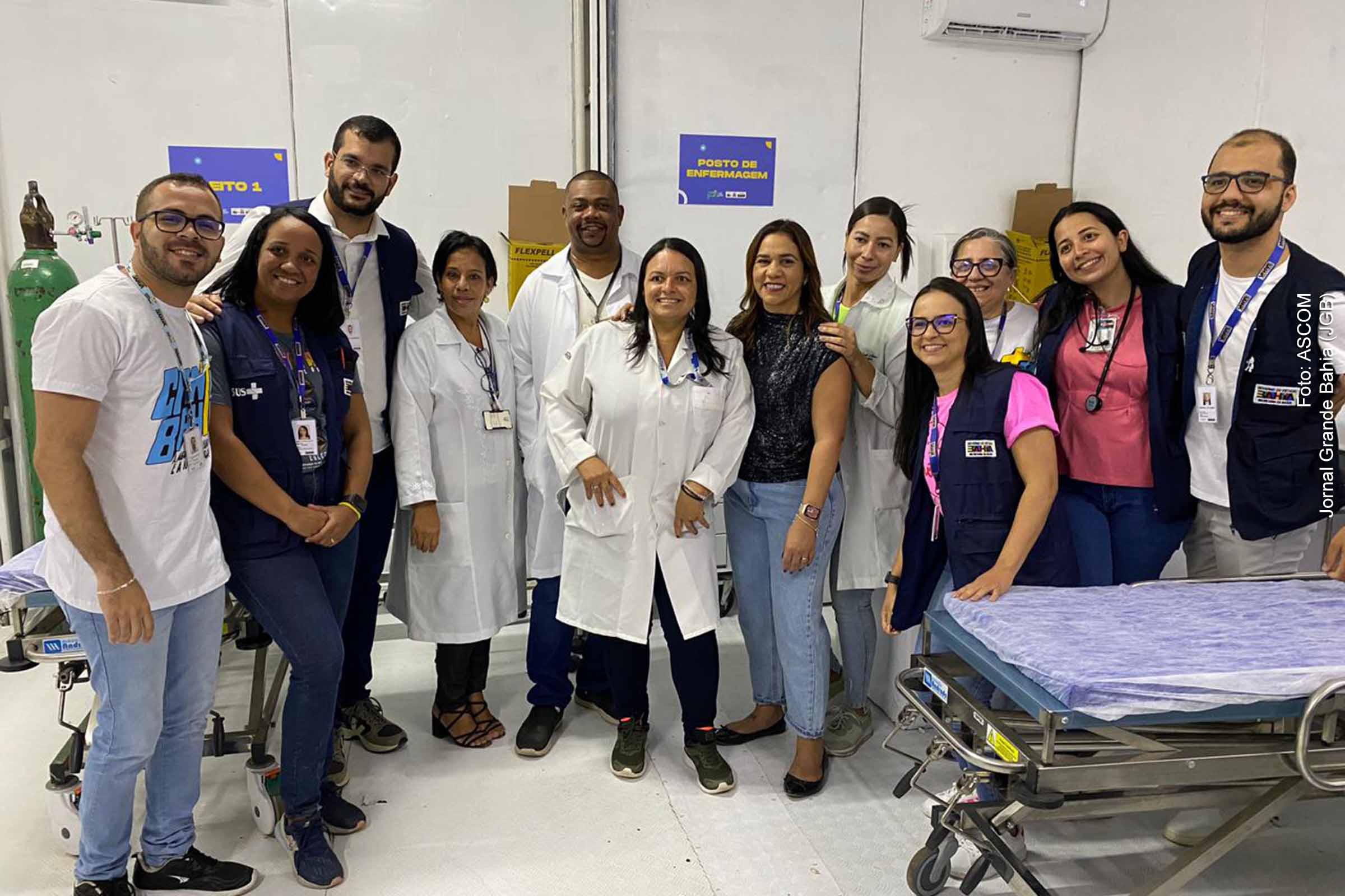 Sesab reforça assistência em urgências e emergências durante o Canta Bahia em Feira de Santana