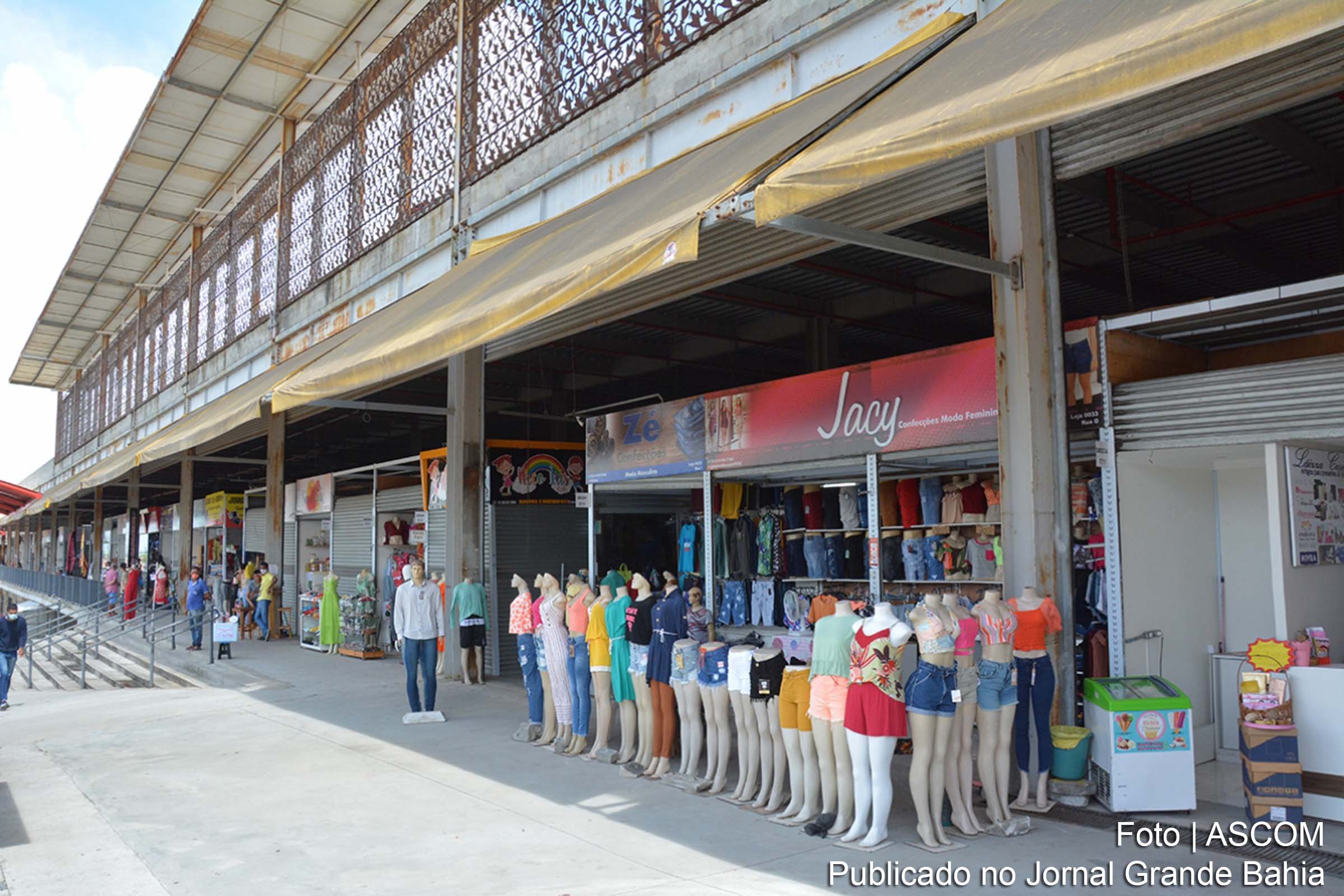 Governo Colbert Martins esclarece fake news sobre camelôs no Shopping Popular de Feira de Santana