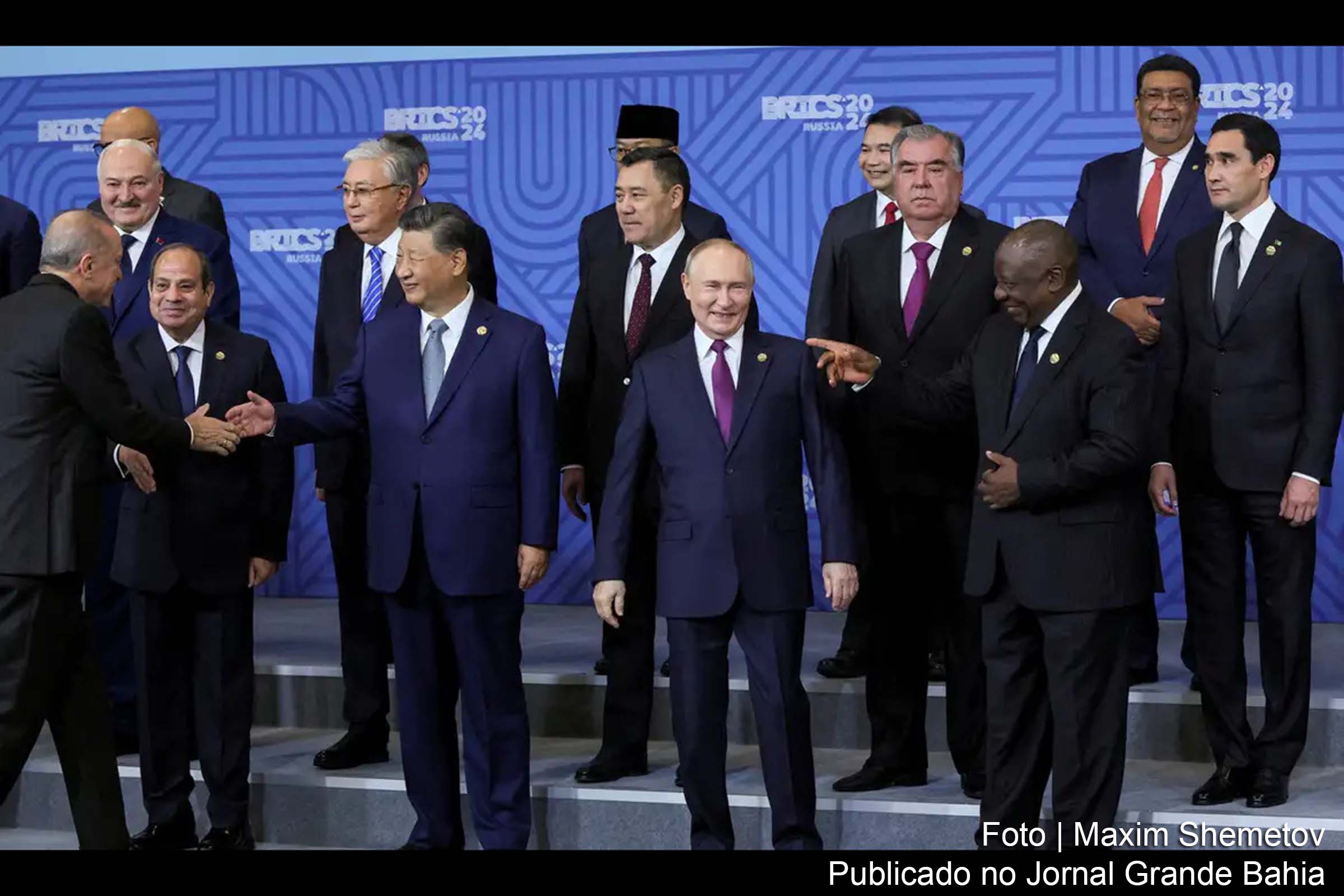 Reunião da 16ª cúpula do BRICS em Kazan, Rússia, discute a expansão do bloco e novos convites.