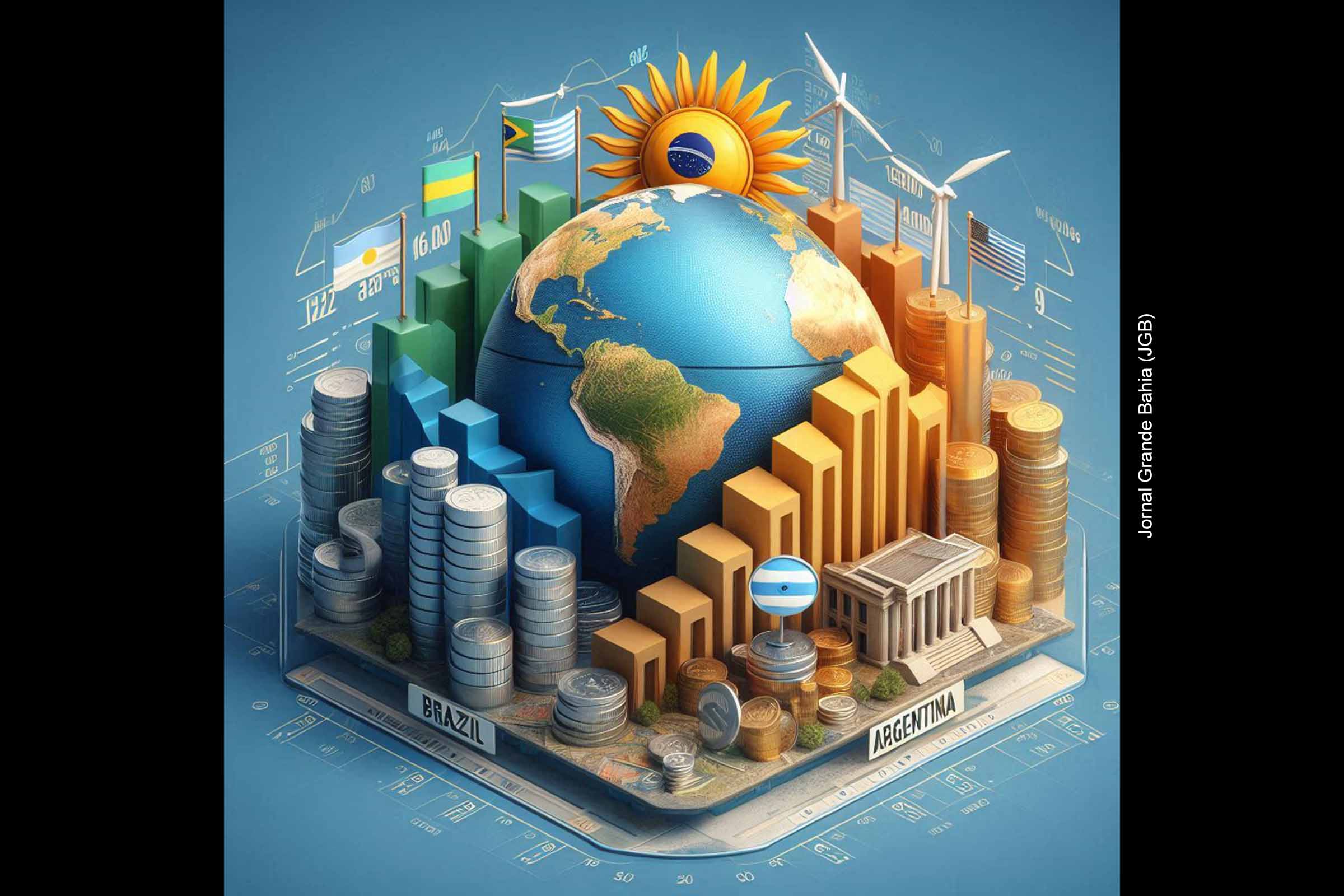 O Banco Mundial ajusta as perspectivas econômicas para o Brasil e Argentina, destacando desafios fiscais e recuperação.