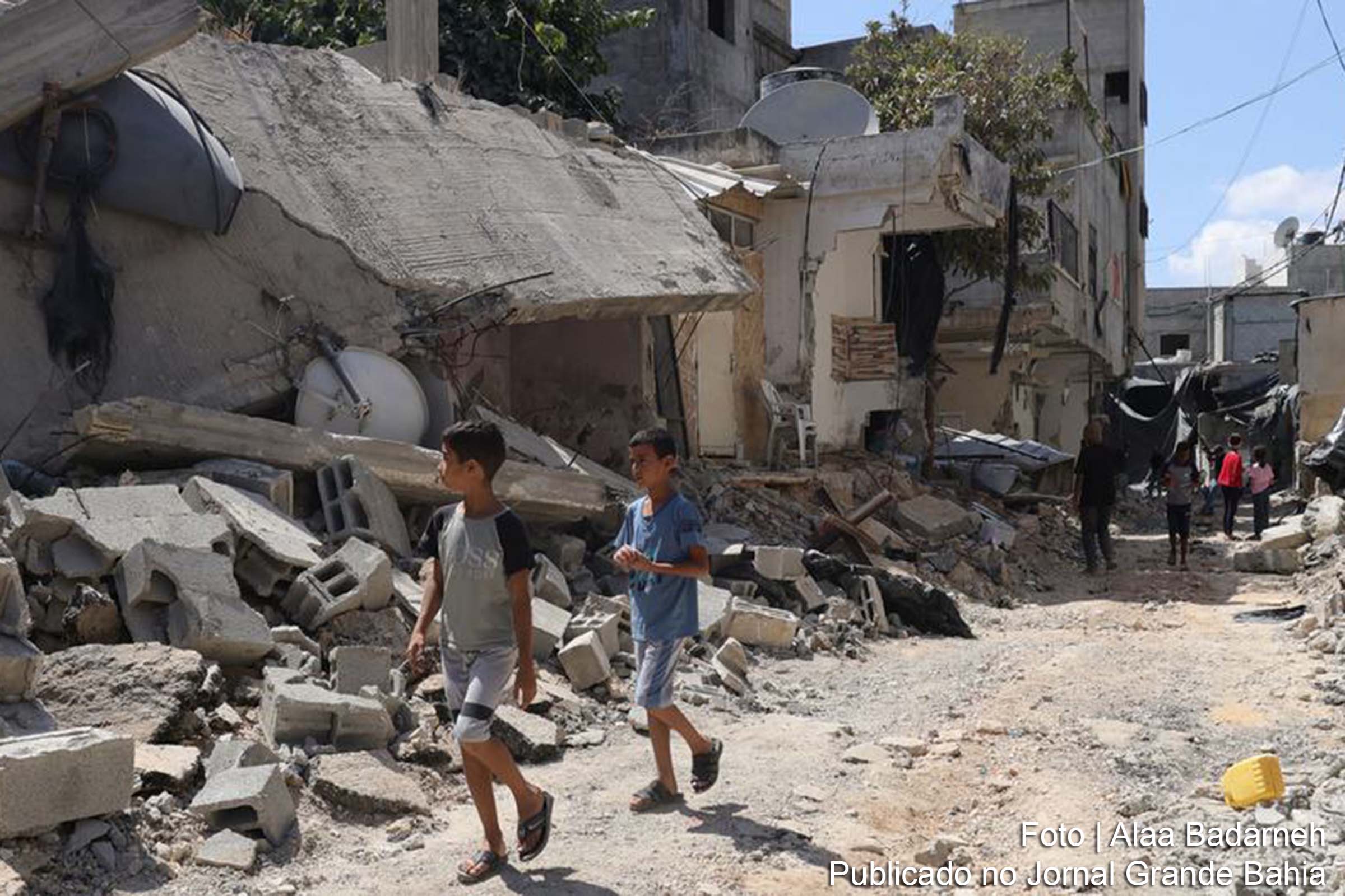 Relatório do Programa das Nações Unidas para o Desenvolvimento apresenta dados alarmantes sobre os efeitos da guerra em Gaza e na Cisjordânia sobre a economia da Palestina.