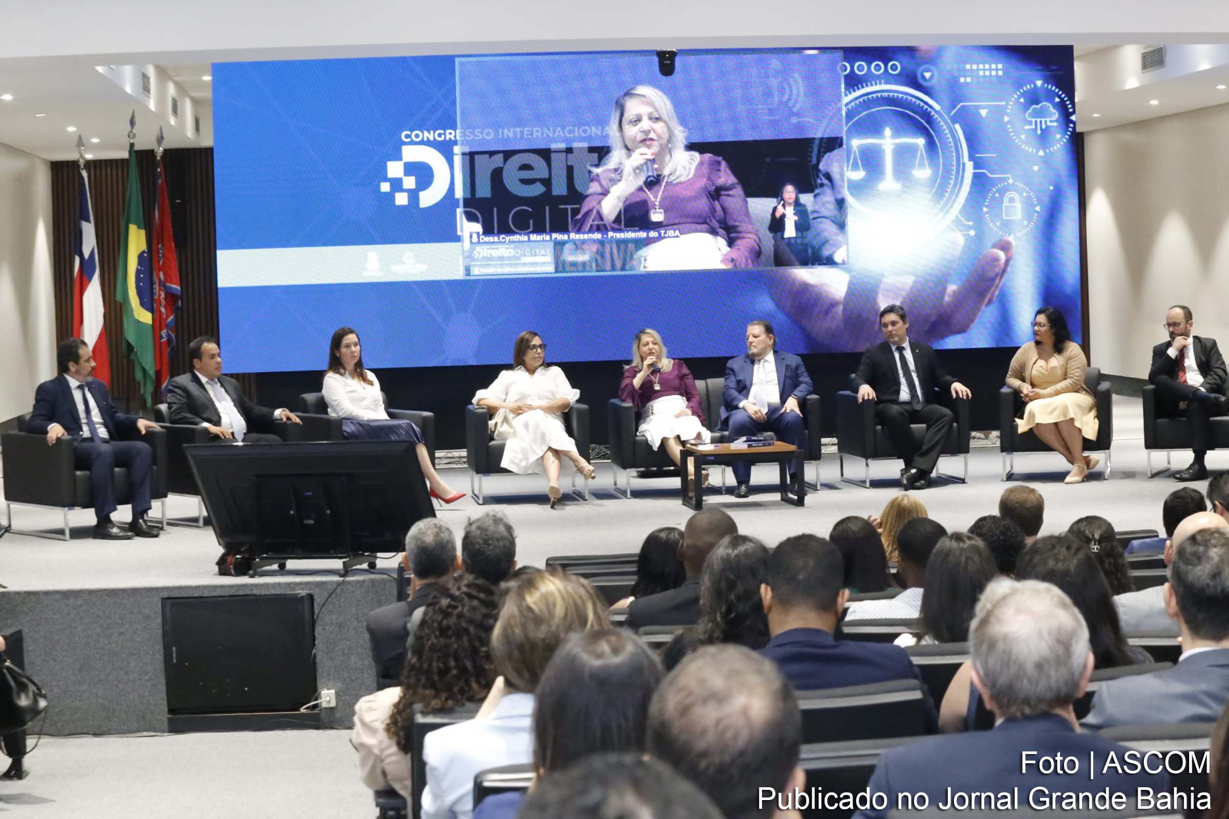 Evento promovido pelo Tribunal de Justiça da Bahia aborda inovações tecnológicas e seus impactos jurídicos, com programação que se estende até sexta-feira (25).