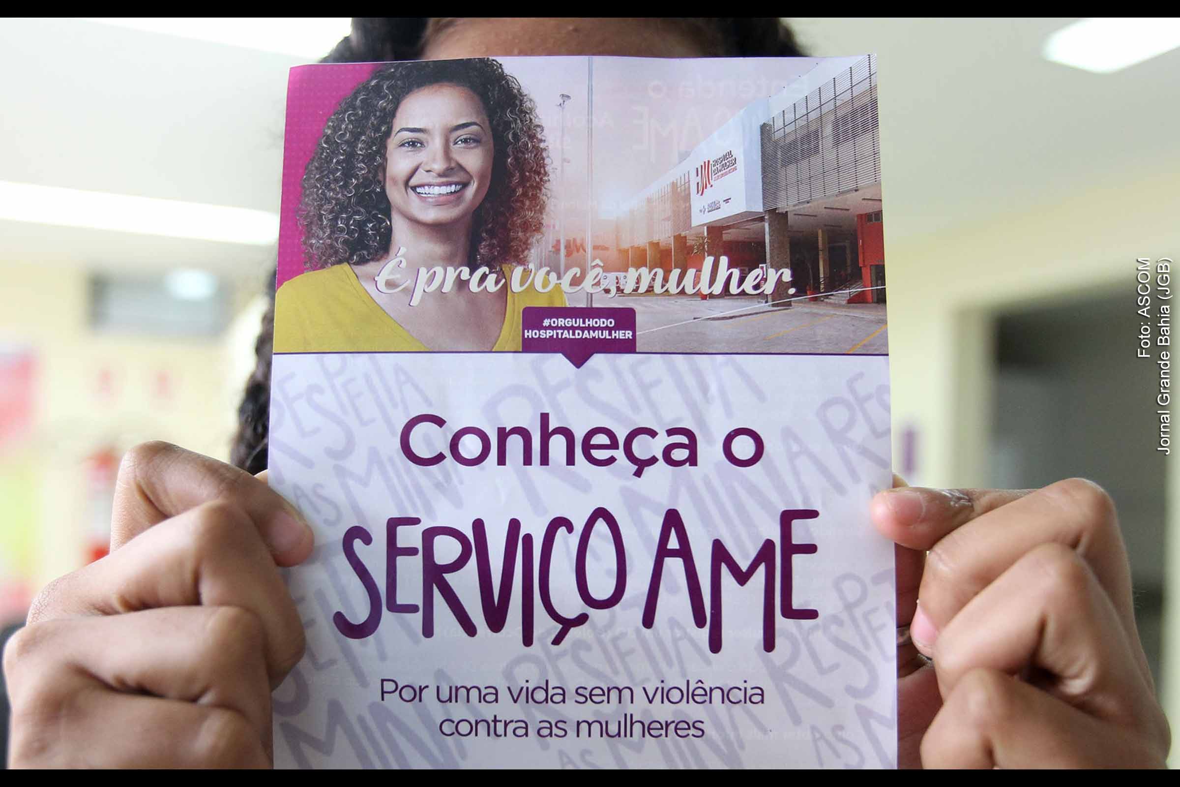 Serviço AME reforça atendimento às vítimas de violência sexual no Dia Nacional de Luta contra a Violência à Mulher na Bahia