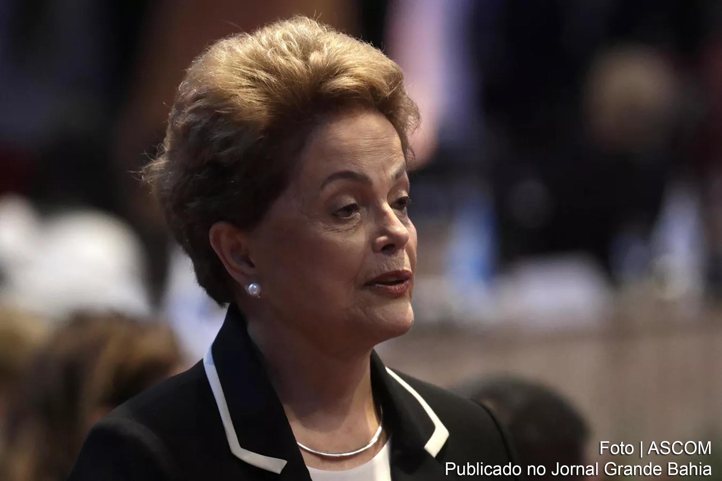 Dilma Rousseff, presidenta do Novo Banco de Desenvolvimento (NBD).