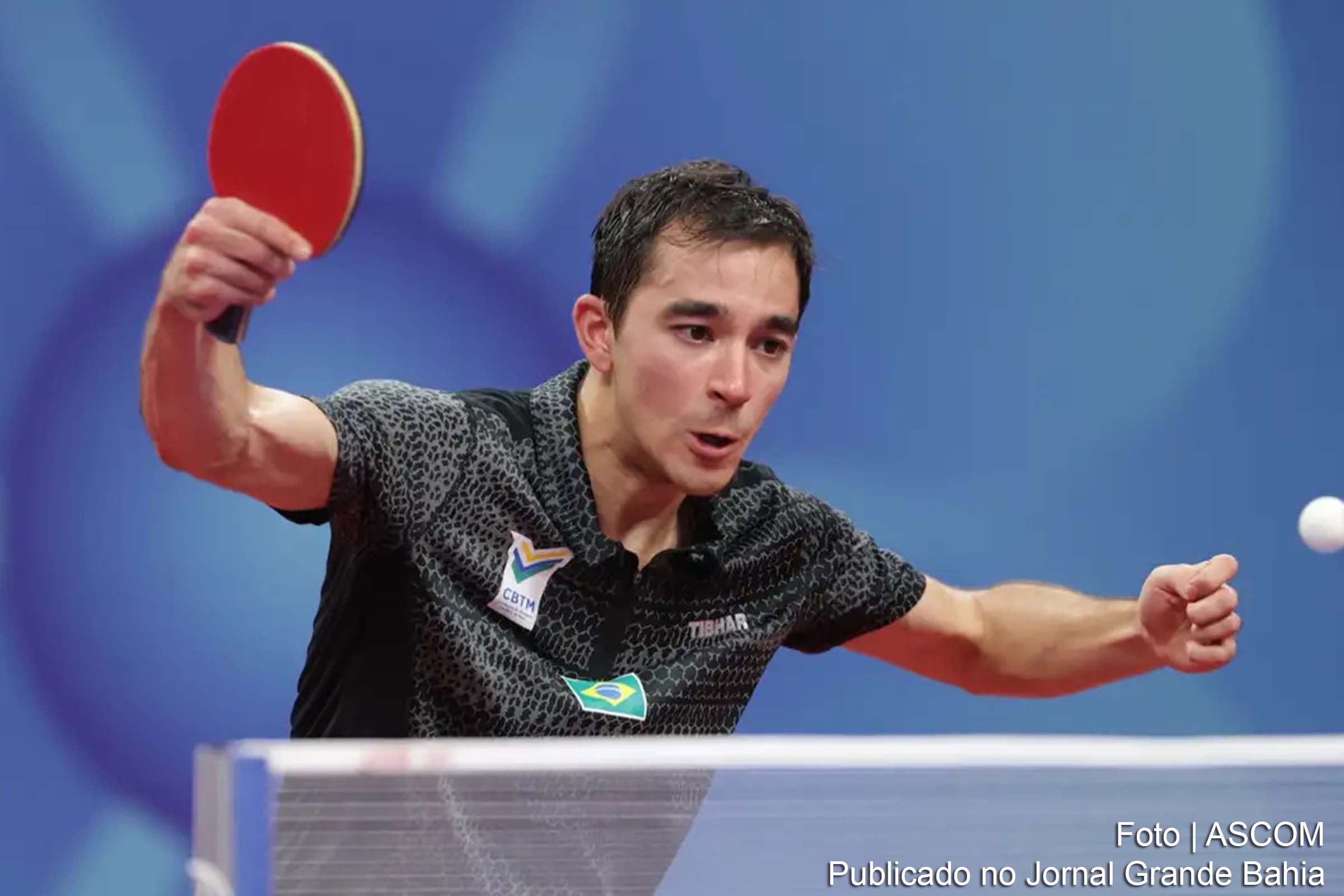 Mesatenista brasileiro Hugo Calderano garantiu vaga nas oitavas de final do WTT Champions Montpellier ao vencer o sul-coreano Lin Jonghoon por 3 a 0.