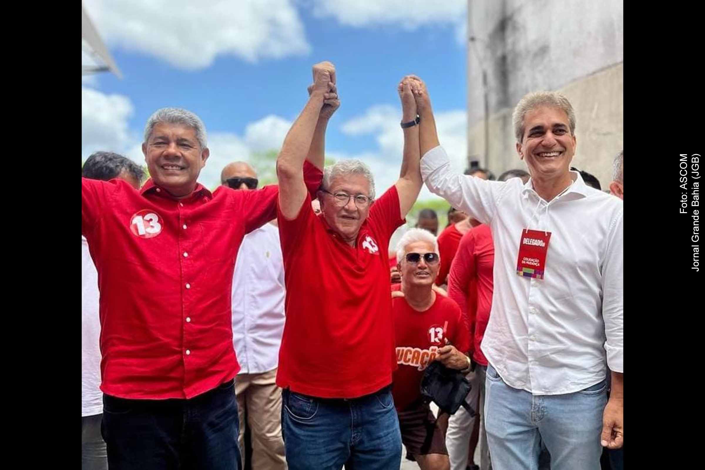 Deputado Robinson Almeida comemora vitória de Luiz Caetano em Camaçari e critica oposição; ACM Neto, vá chorar no pé do caboclo, diz