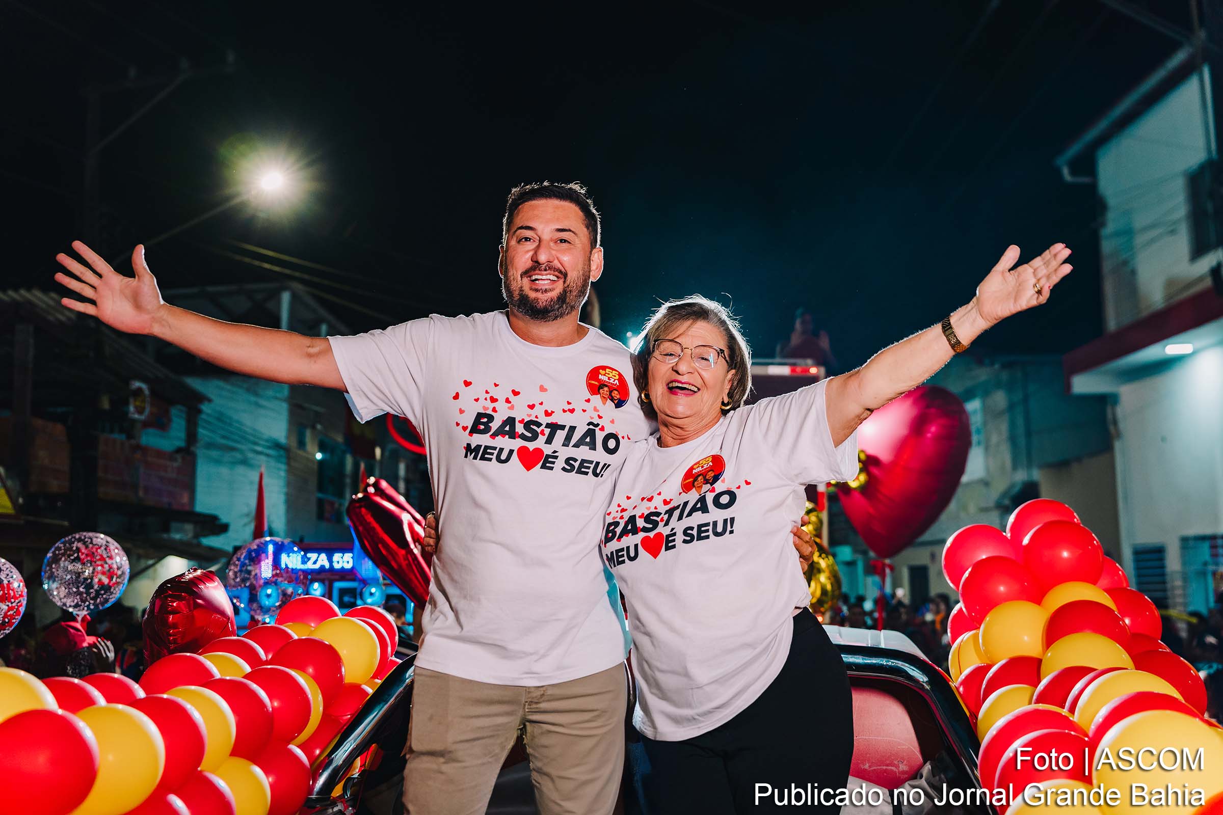 Nilza da Mata, reeleita prefeita de São Sebastião do Passé.