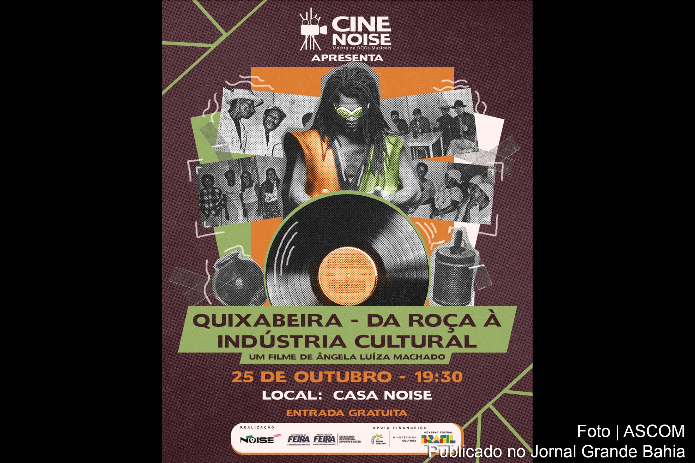 Cine Noise traz à Casa Noise o documentário “Quixabeira - Da Roça à Indústria Cultural”, abordando a trajetória de grupos musicais rurais e sua relação com a indústria cultural.