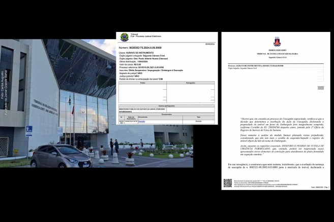 Sede do Tribunal de Justiça da Bahia, responsável pela decisão de suspensão dos efeitos da sentença de usucapião em imóvel de Feira de Santana avaliado em cerca de R$ 16 milhões. 