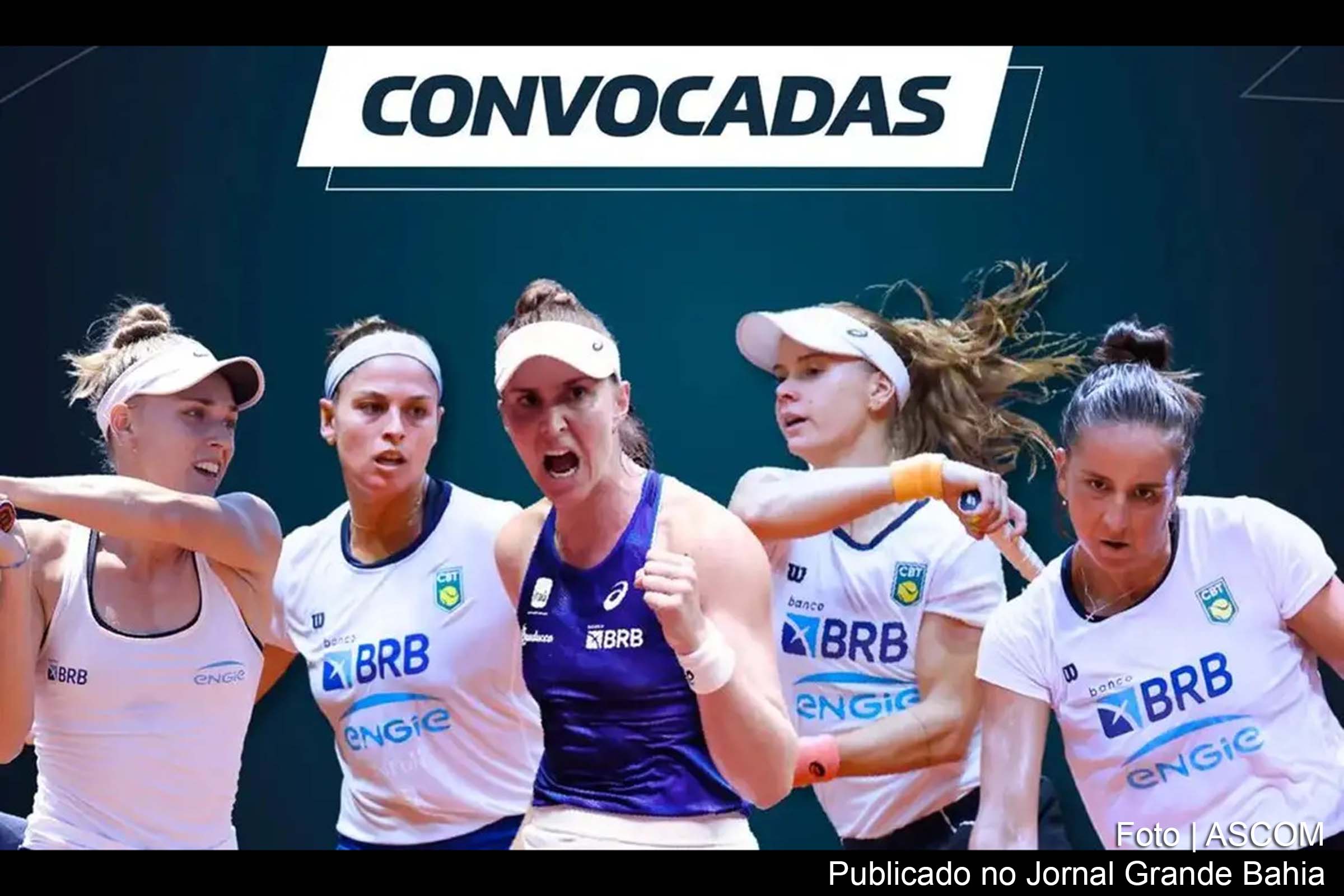 Equipe Brasileira de Tênis é convocada para os playoffs da Billie Jean King Cup em São Paulo