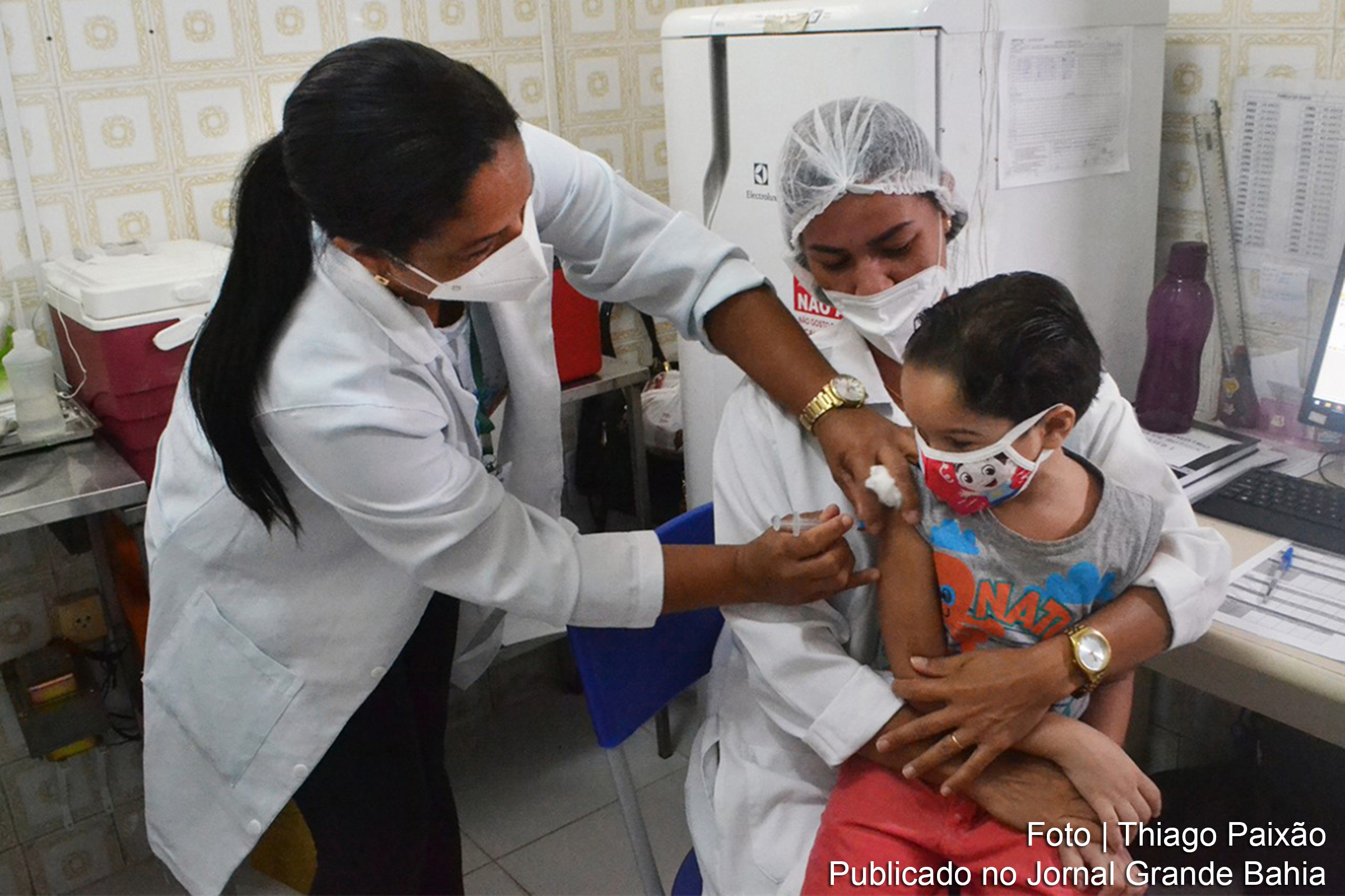 SMS de Feira de Santana retoma vacinação contra Covid-19 para crianças a partir de seis meses