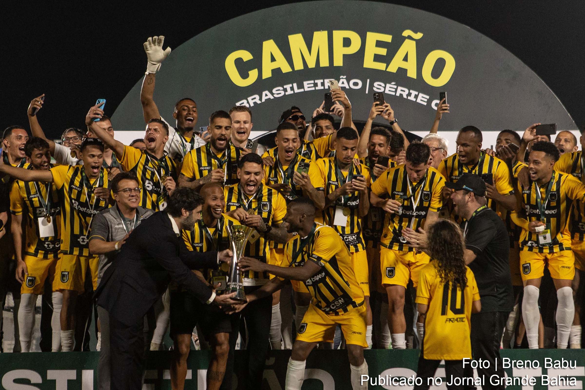 Título da Série C marca a segunda conquista nacional do Voltaço, que superou o Athletic-MG em confronto decisivo e garantiu vaga na Série B de 2025.