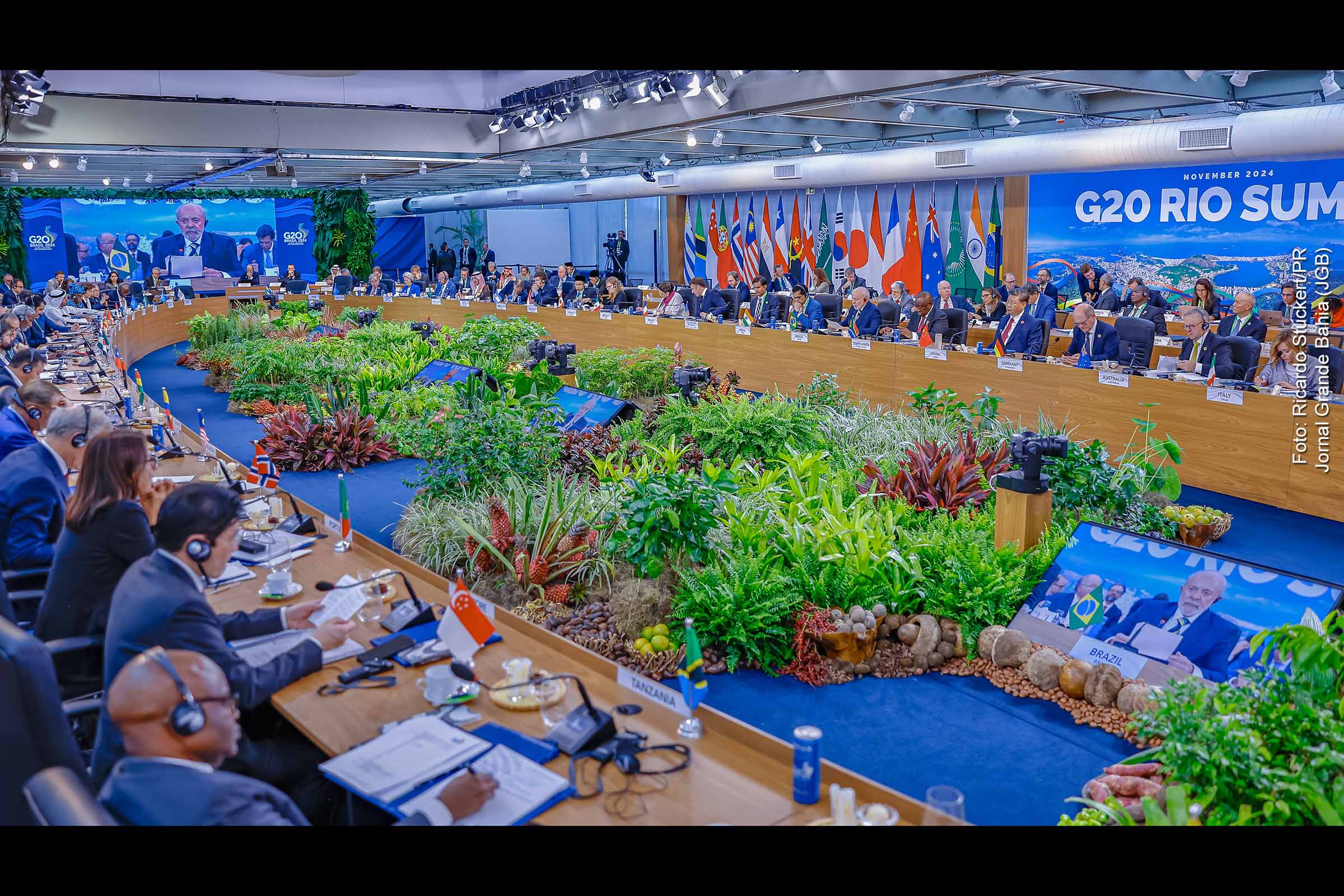 Presidente Lula defende mais multilateralismo e reforma da governança global na Cúpula do G20 no Rio de Janeiro