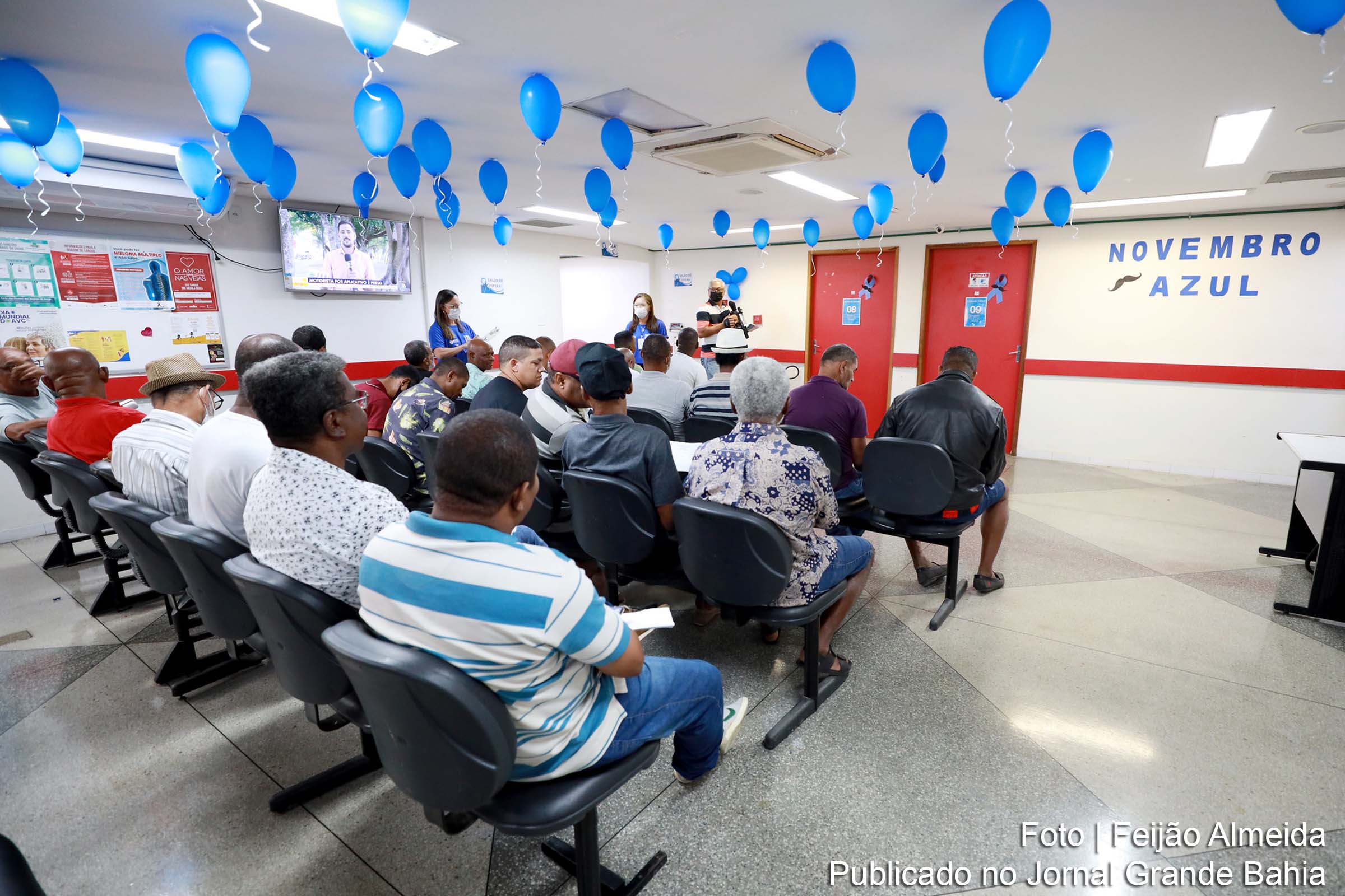 Secretaria da Saúde da Bahia realiza campanha Novembro Azul 2024 com ações de prevenção e cuidado integral ao homem em todas as regiões do estado.