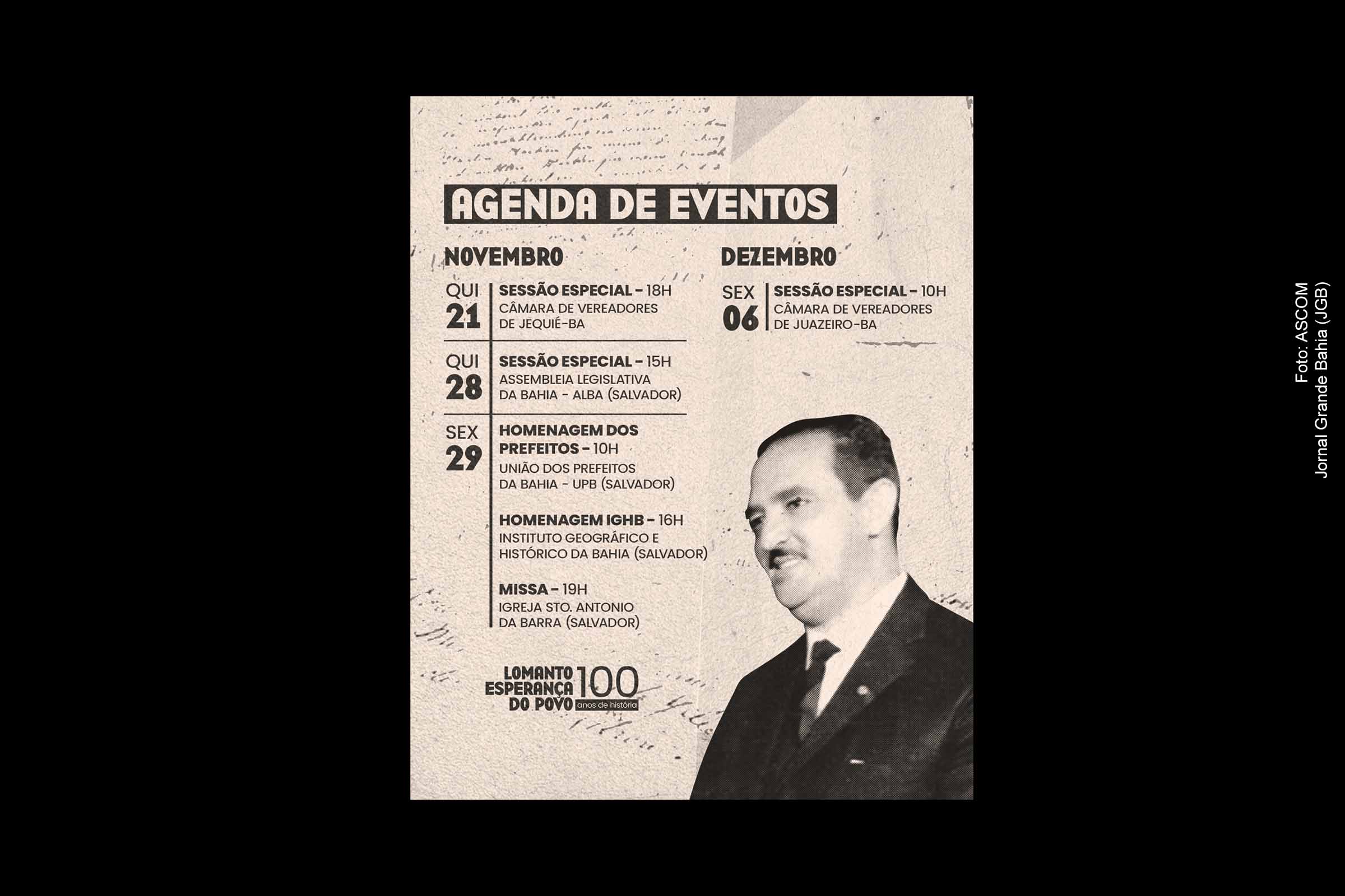 Sessão especial na Assembleia Legislativa da Bahia abre as celebrações pelos 100 anos de Lomanto Junior, ex-governador que marcou a história política e social do estado.