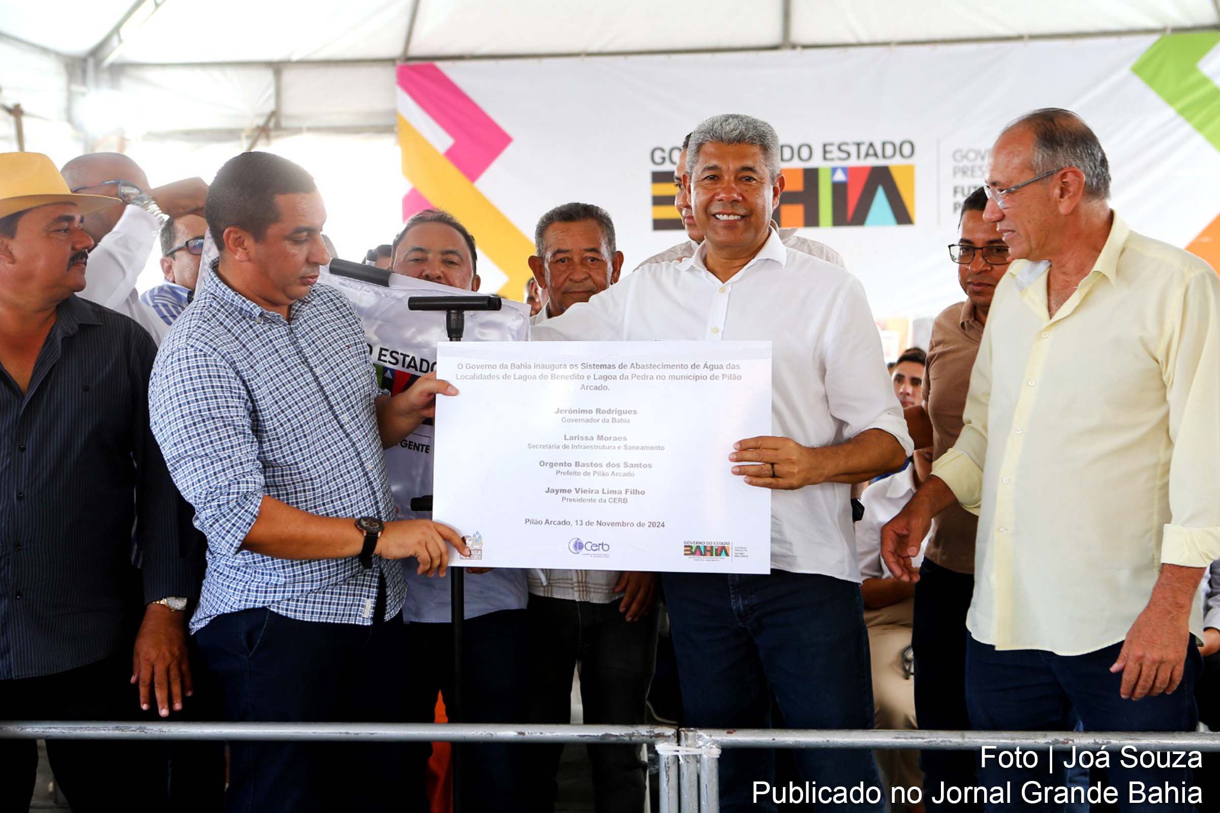 O governador Jerônimo Rodrigues esteve em Pilão Arcado para inaugurar a Unidade Integrada da Delegacia Territorial e do Pelotão da Polícia Militar e anunciar novos investimentos em saúde e infraestrutura.