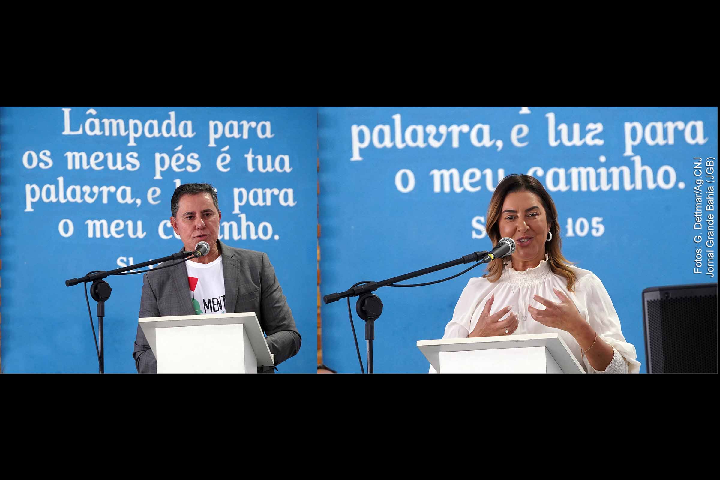 O conselheiro do CNJ José Rotondano, supervisor do Departamento de Monitoramento e Fiscalização do Sistema Carcerário, idealizou o Projeto Mentes Literárias, promovendo o acesso à leitura para detentos. A conselheira Renata Gil também participou do evento.