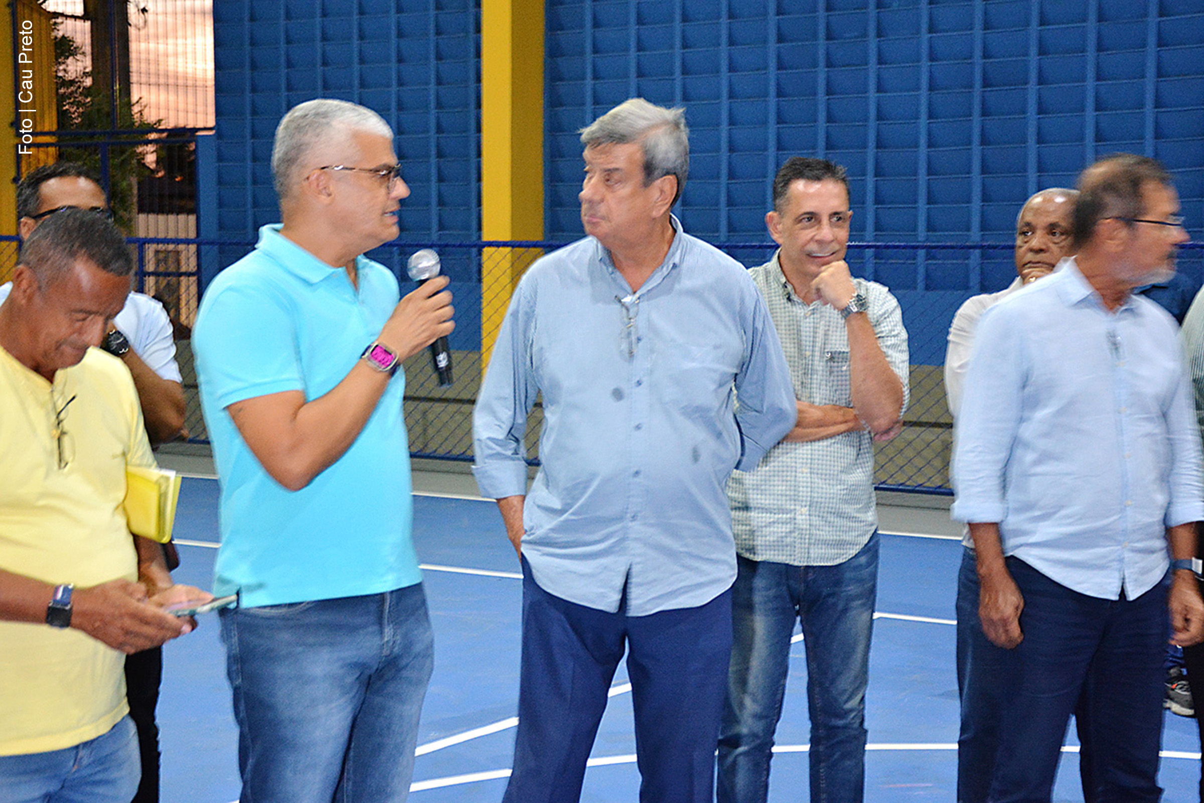 Prefeitura entrega à comunidade do Caseb um espaço esportivo revitalizado, com quadra poliesportiva e estrutura acessível.