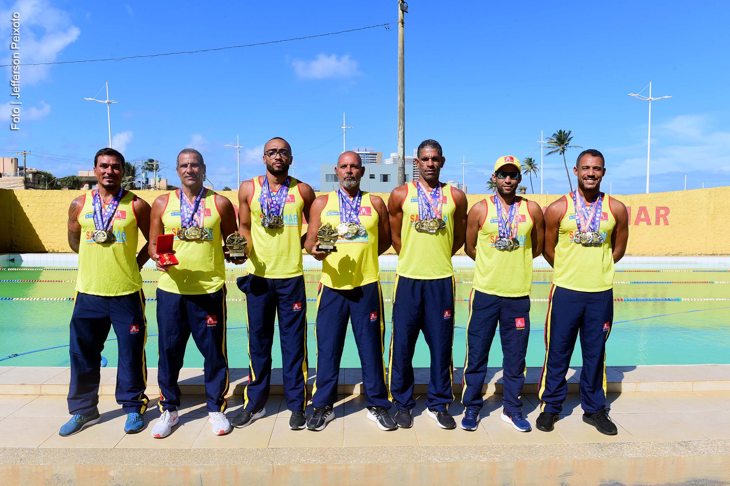 A equipe de salva-vidas de Salvador se destacou no Campeonato Brasileiro de Salvamento Aquático, realizado na Paraíba.