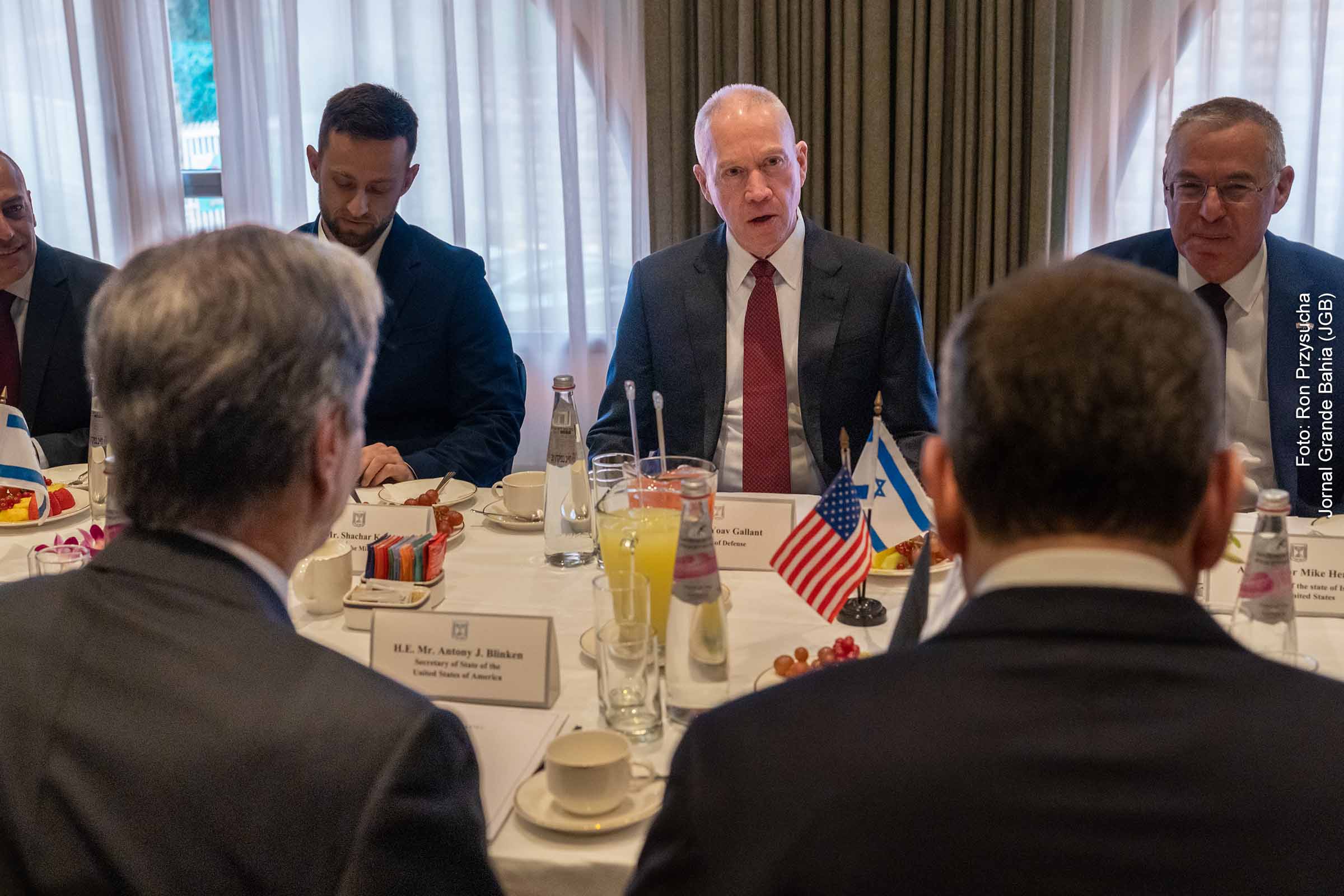 Yoav Gallant, ex-ministro da Defesa de Israel.