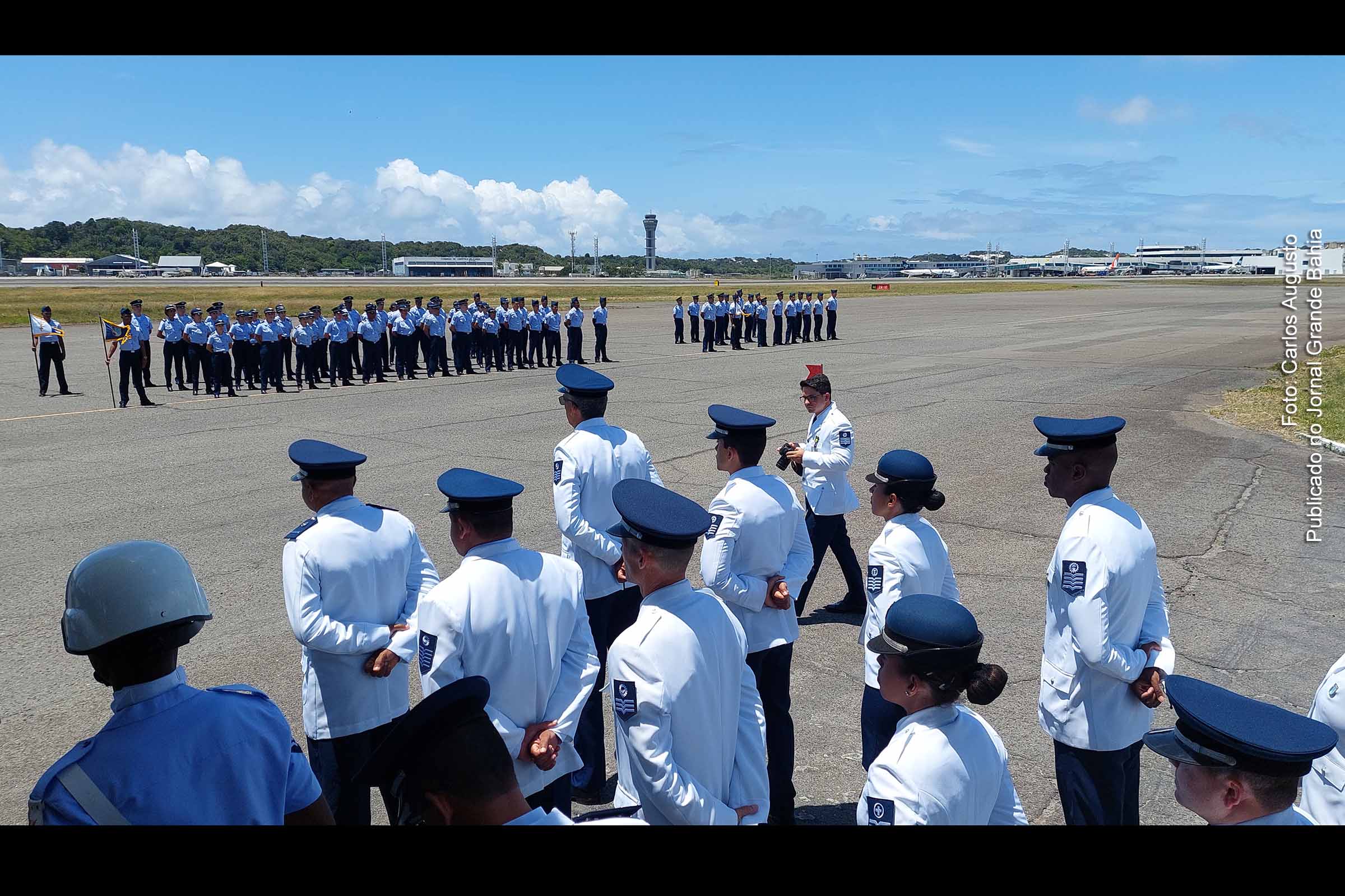 Cerimônia de passagem de comando na Base Aérea de Salvador ocorre no dia 10 de janeiro de 2025 e marca a transição de liderança entre os coronéis aviadores Vinícius Guimarães Nogueira e Saulo Vinícius Sobreira.