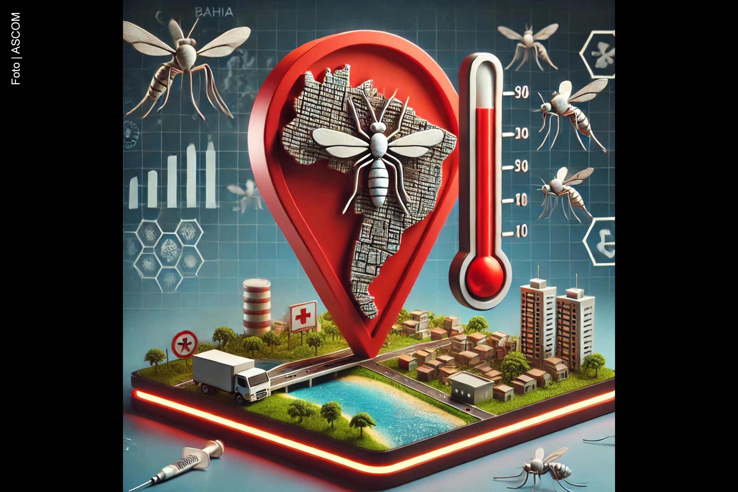 Conselho Estadual de Saúde da Bahia alerta sobre o aumento dos casos de dengue