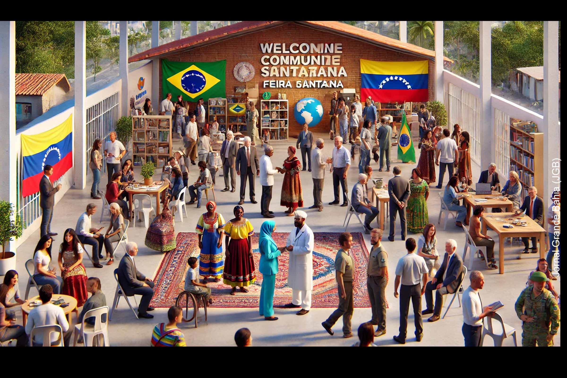 Antônio Carlos Borges Junior e Lariza Costa abordam desafios dos indígenas venezuelanos Warao em Feira de Santana em artigo publicado pela ACNUR.