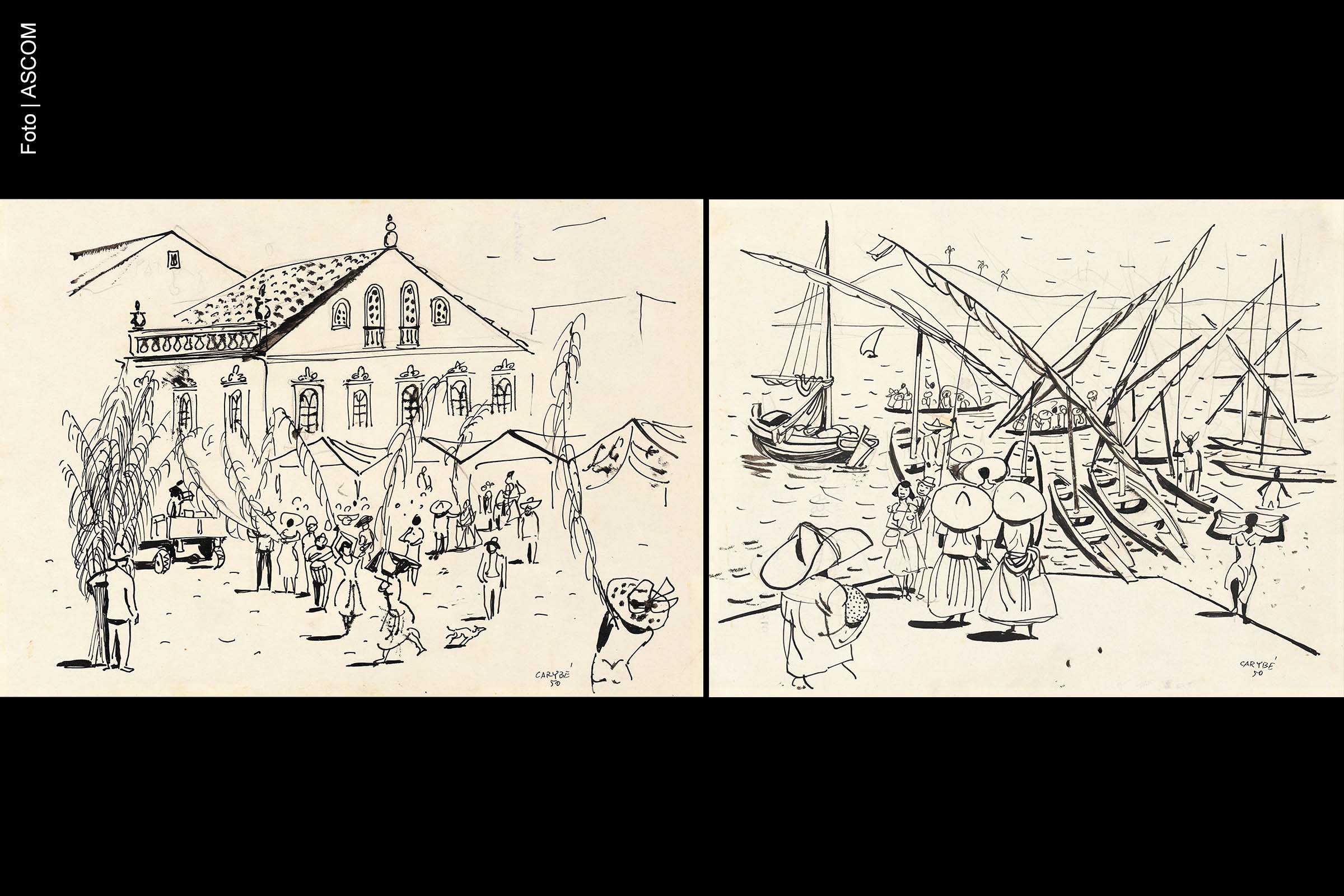 Exposição “Carybé e o Povo da Bahia” celebra a identidade cultural no Museu de Arte da Bahia