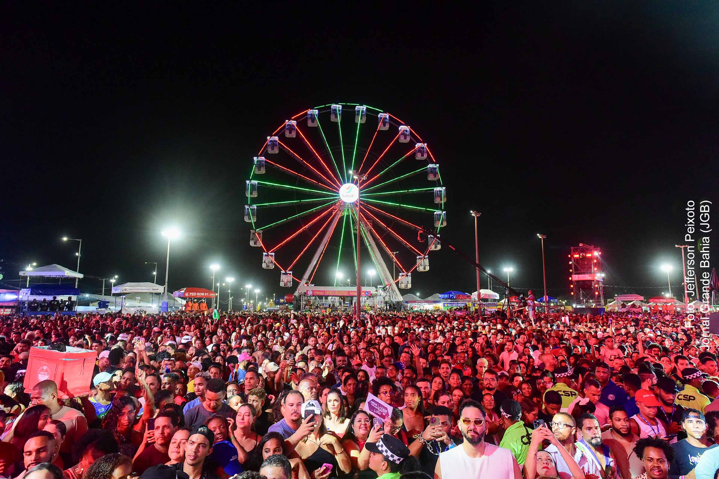 Mais de 1.600 profissionais de segurança atuam no Festival da Virada 2025, com tecnologia e integração de órgãos para garantir a segurança dos participantes na Boca do Rio, em Salvador.